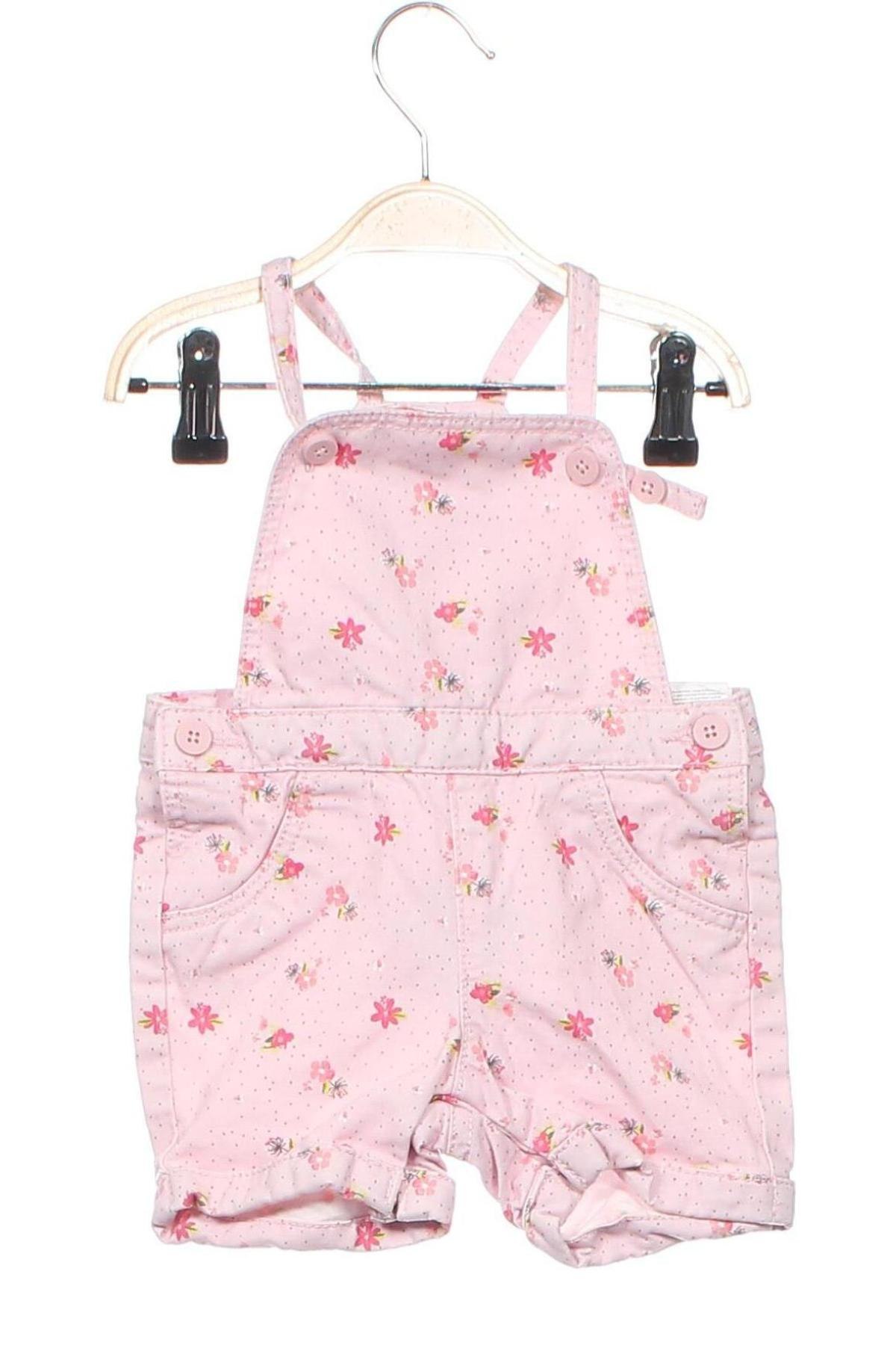 Kinder Overall, Größe 9-12m/ 74-80 cm, Farbe Rosa, Preis 9,99 €