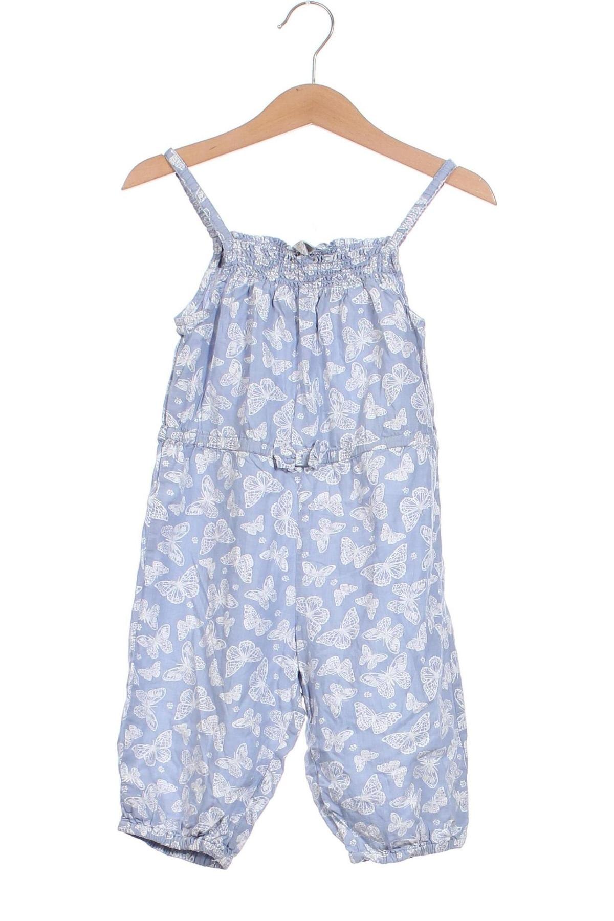 Kinder Overall H&M, Größe 6-9m/ 68-74 cm, Farbe Blau, Preis € 9,99