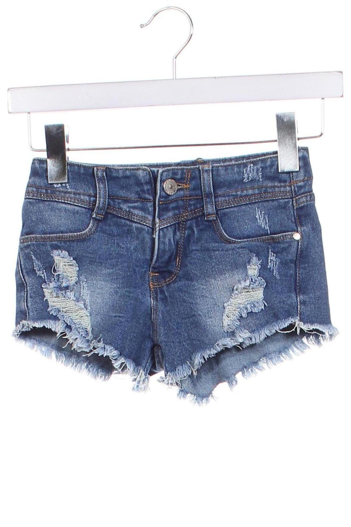 Kinder Shorts Fashion, Größe 7-8y/ 128-134 cm, Farbe Blau, Preis 11,25 €