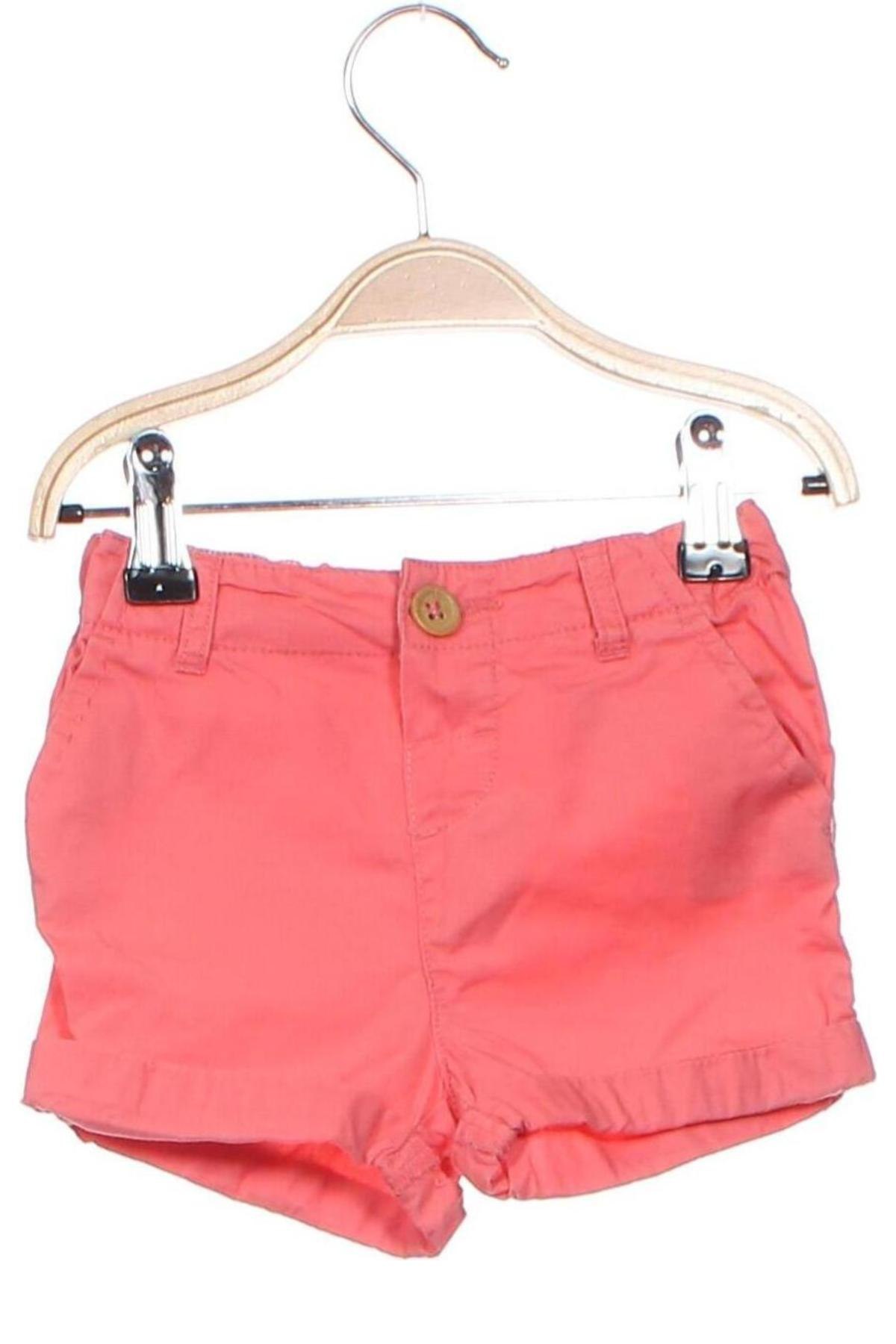 Kinder Shorts H&M, Größe 9-12m/ 74-80 cm, Farbe Rosa, Preis € 2,29