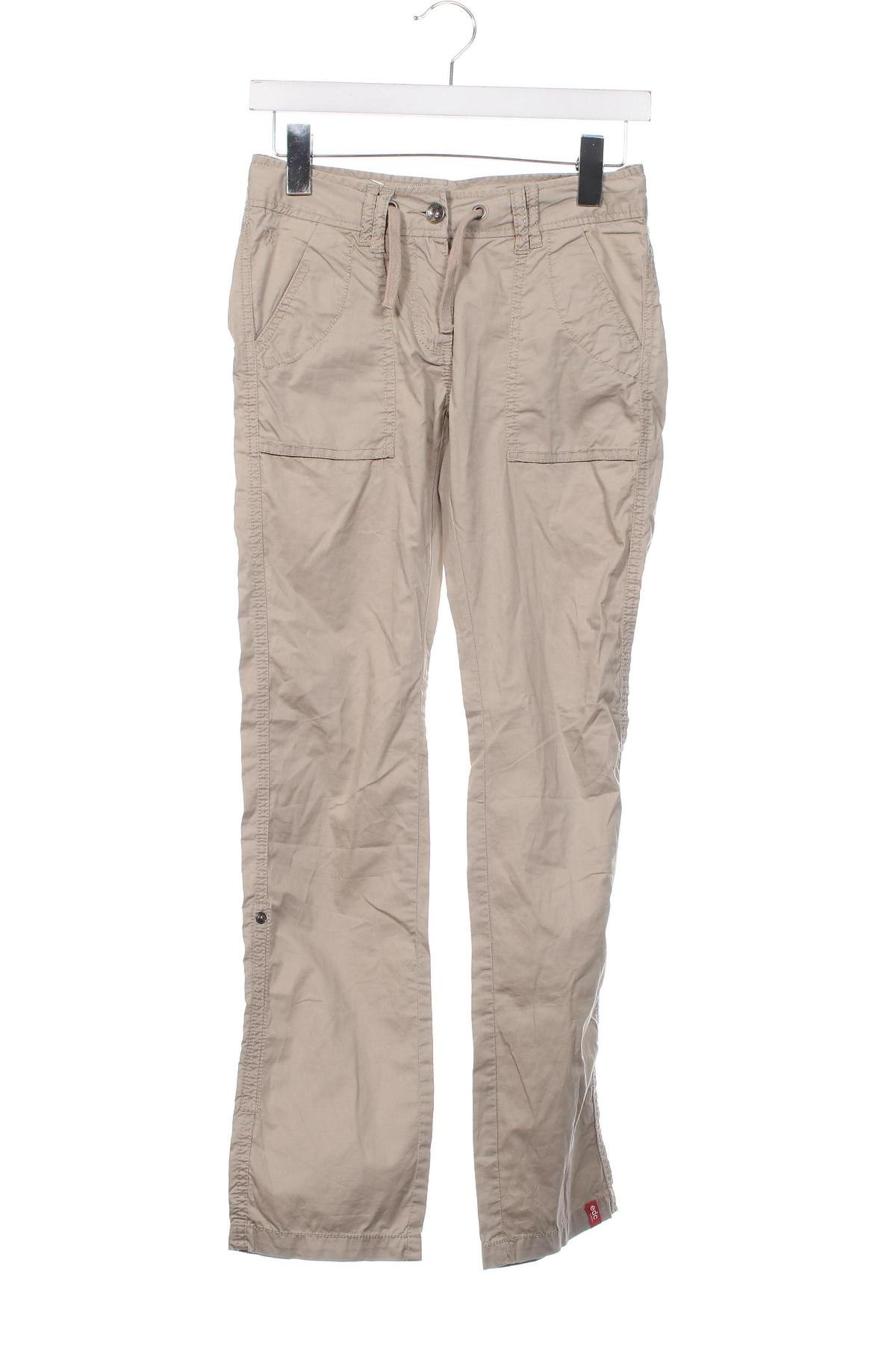 Детски панталон Edc By Esprit, Размер 11-12y/ 152-158 см, Цвят Бежов, Цена 15,00 лв.