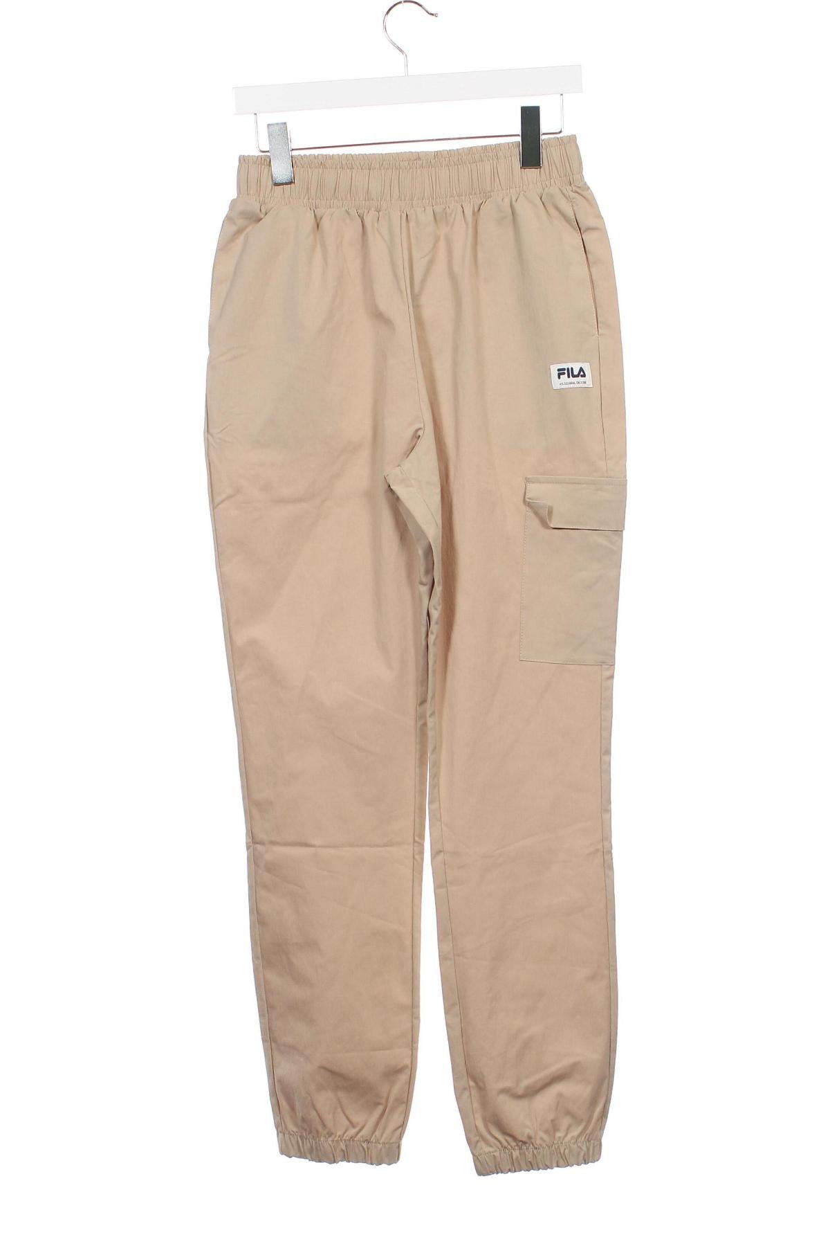 Pantaloni pentru copii FILA, Mărime 12-13y/ 158-164 cm, Culoare Bej, Preț 111,84 Lei