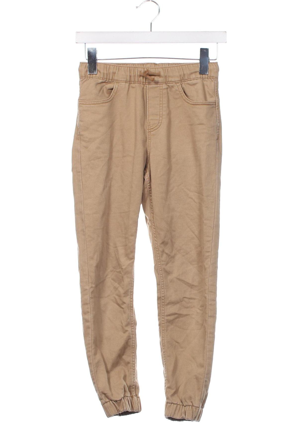 Детски панталон H&M, Размер 9-10y/ 140-146 см, Цвят Бежов, Цена 12,60 лв.