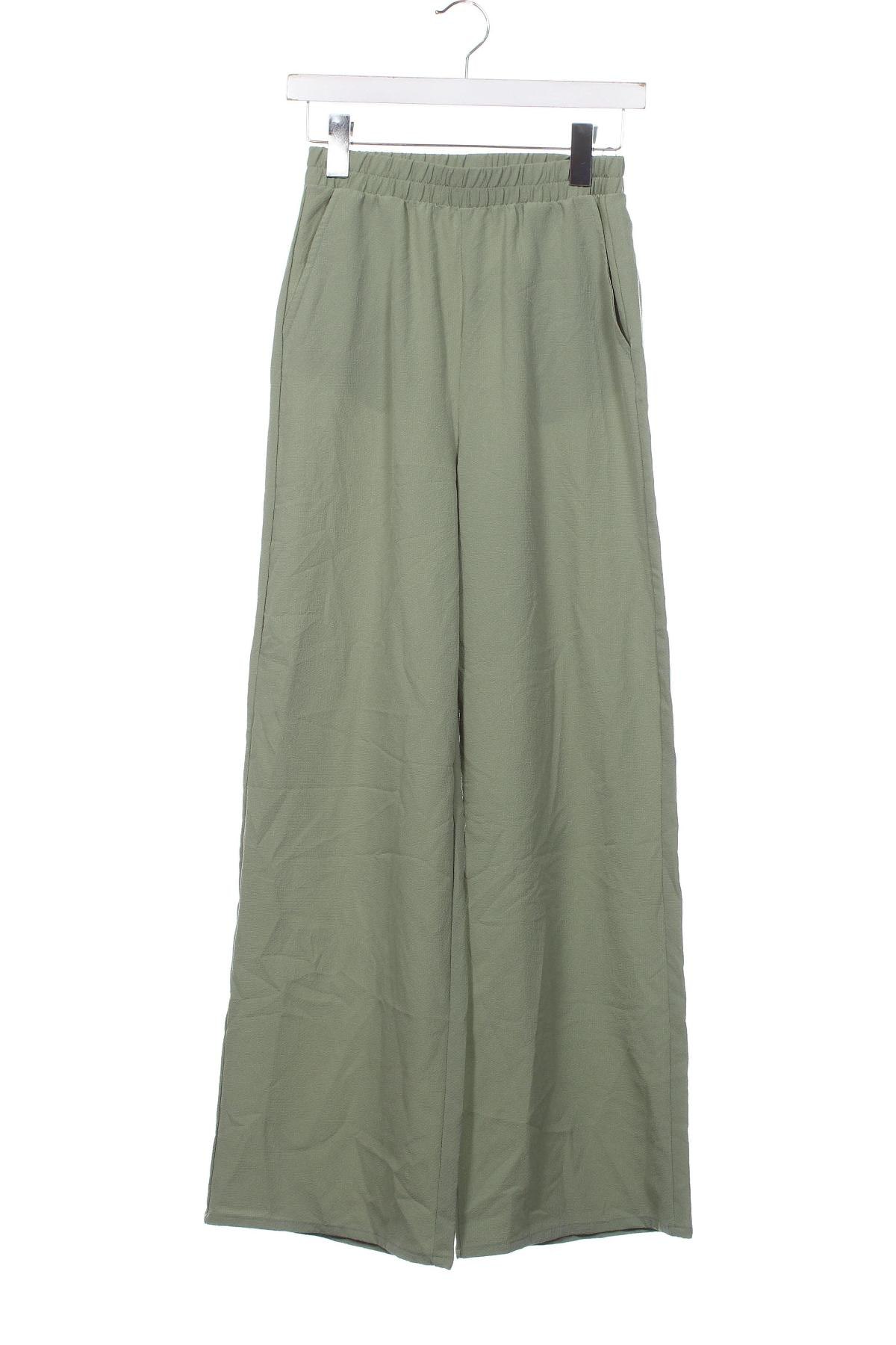 Pantaloni pentru copii H&M, Mărime 15-18y/ 170-176 cm, Culoare Verde, Preț 69,08 Lei