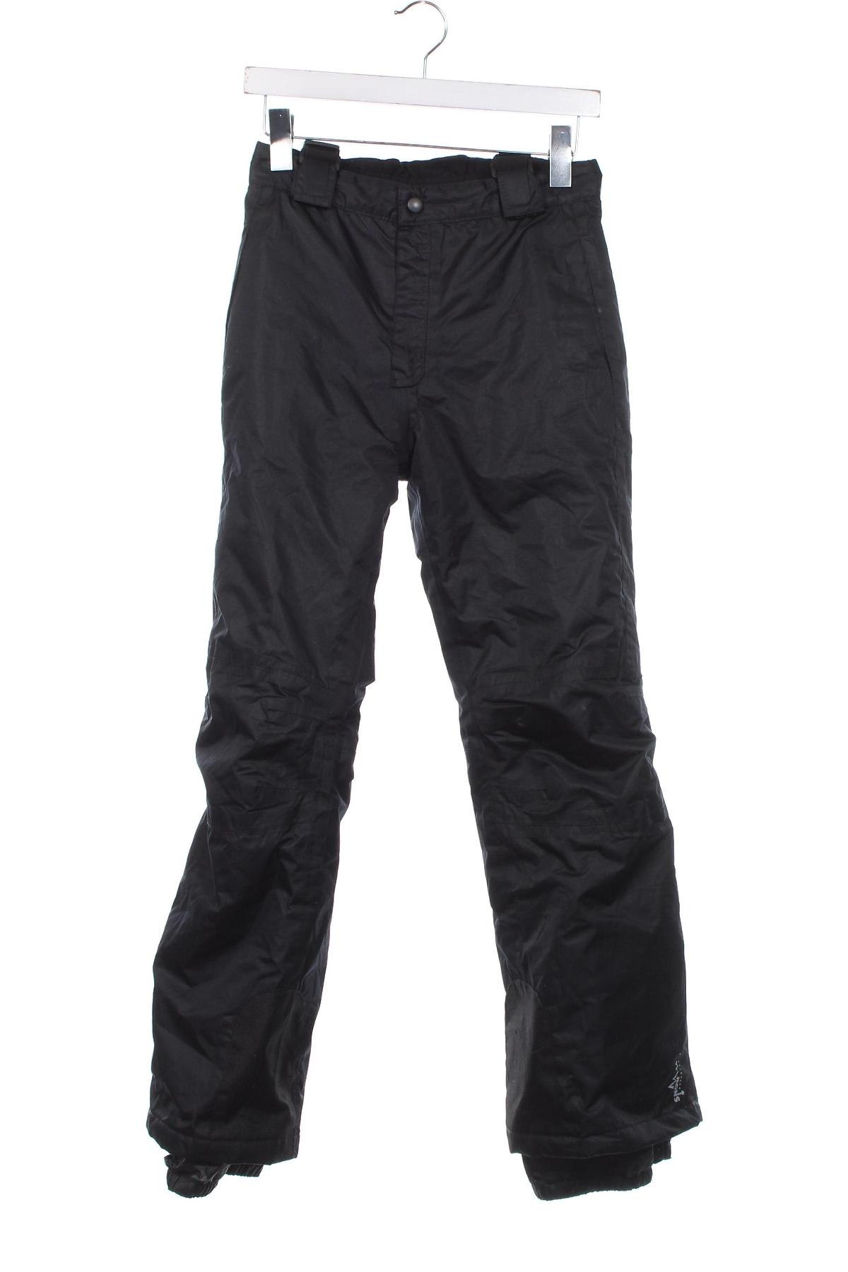 Детски панталон за зимни спортове Crivit, Размер 10-11y/ 146-152 см, Цвят Черен, Цена 17,64 лв.