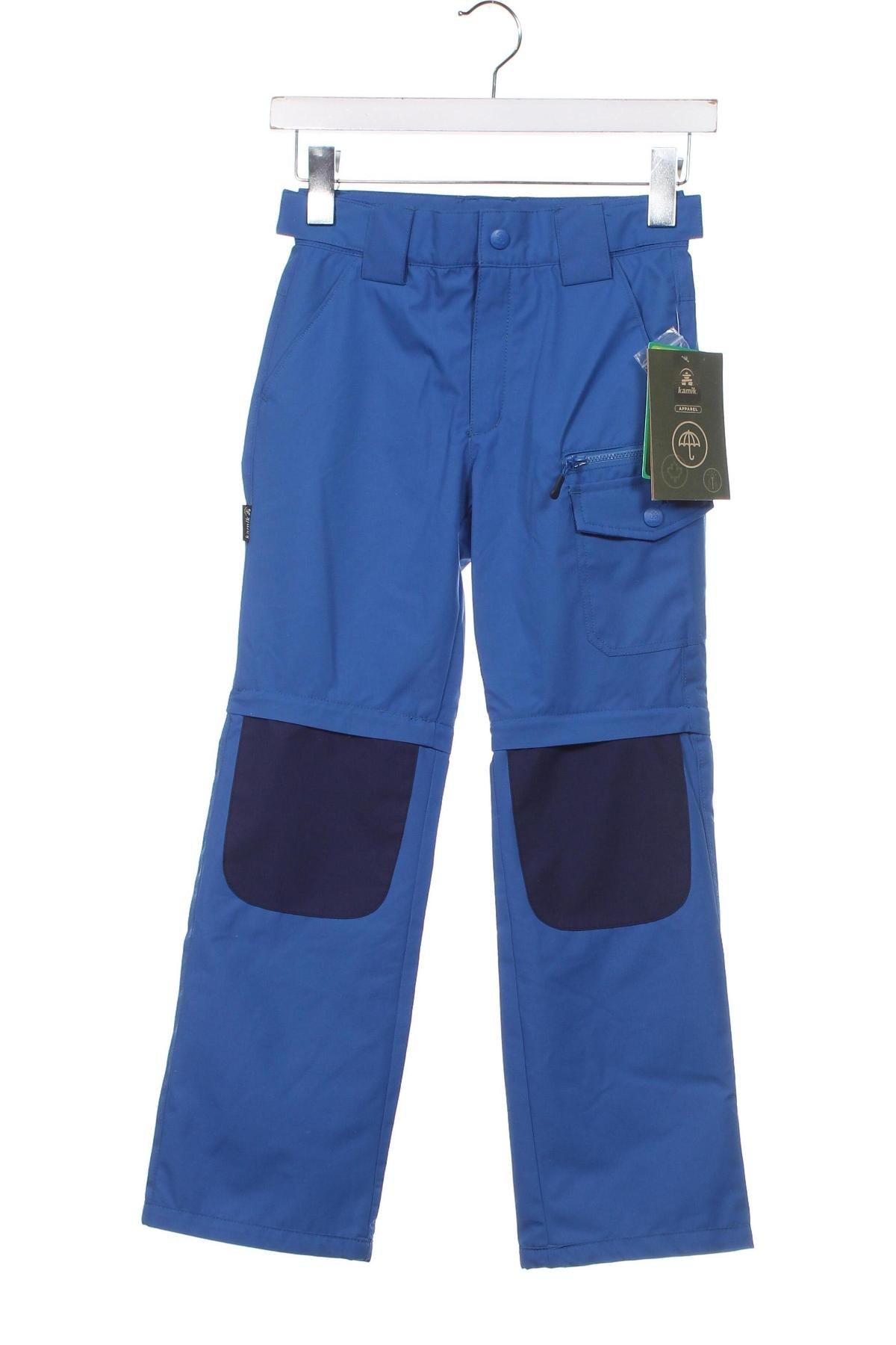 Kinderhose für Wintersport Kamik, Größe 7-8y/ 128-134 cm, Farbe Blau, Preis € 49,48