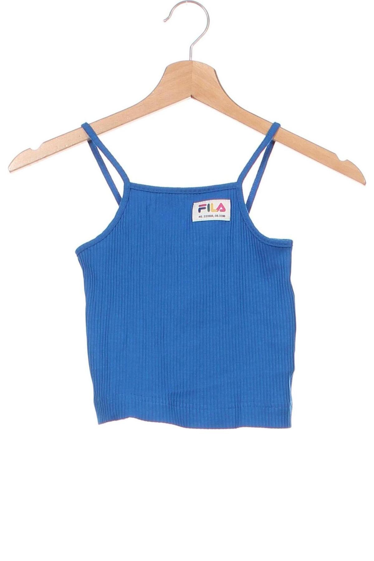 Μπλουζάκι αμάνικο παιδικό FILA, Μέγεθος 4-5y/ 110-116 εκ., Χρώμα Μπλέ, Τιμή 13,15 €