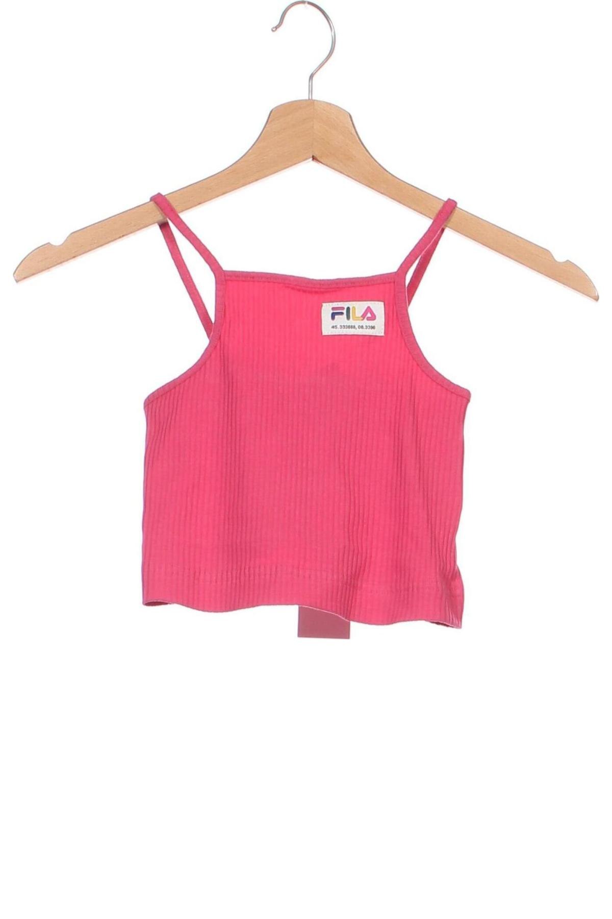 Μπλουζάκι αμάνικο παιδικό FILA, Μέγεθος 18-24m/ 86-98 εκ., Χρώμα Ρόζ , Τιμή 10,52 €