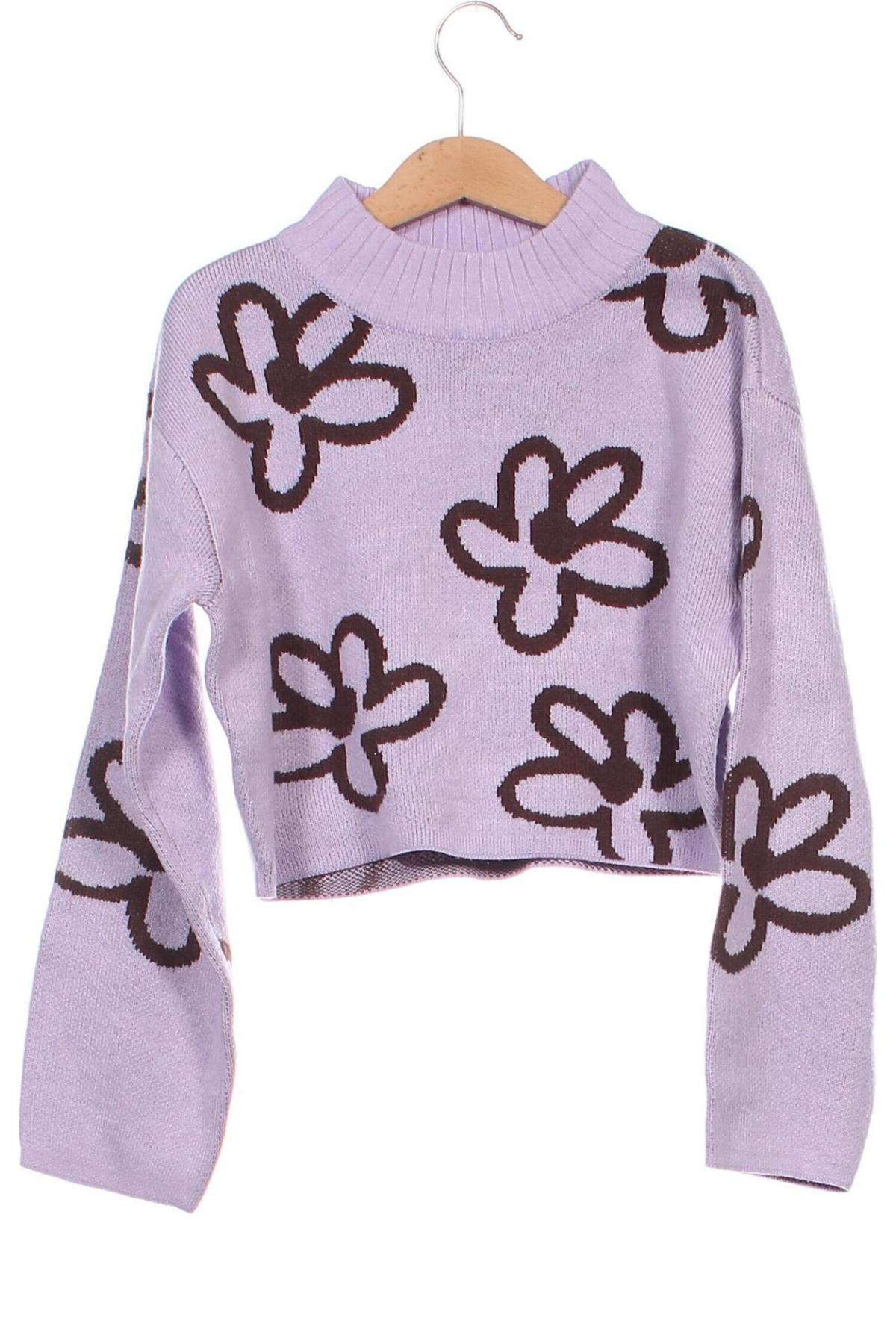Детски пуловер H&M, Размер 8-9y/ 134-140 см, Цвят Лилав, Цена 11,05 лв.