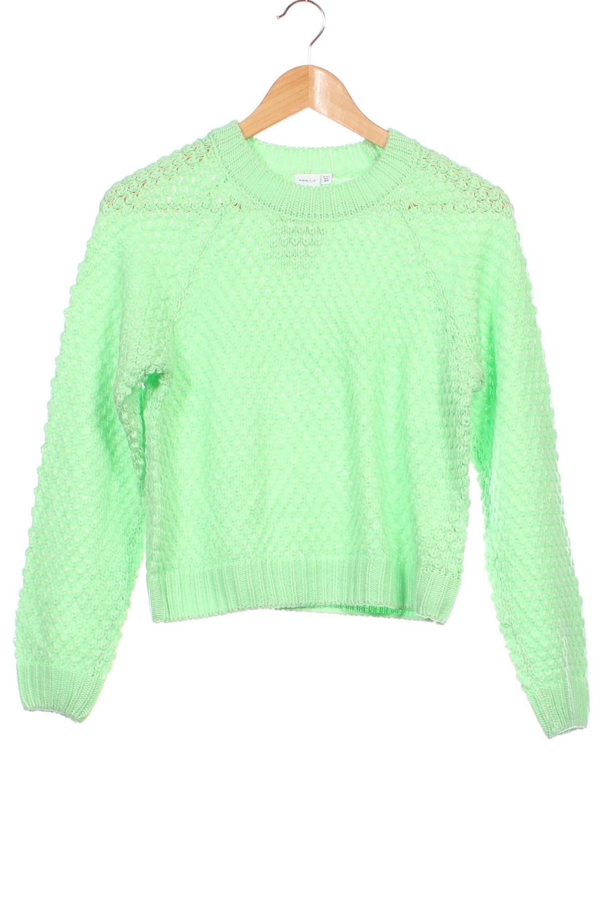 Detský sveter  Name It, Veľkosť 13-14y/ 164-168 cm, Farba Zelená, Cena  5,61 €