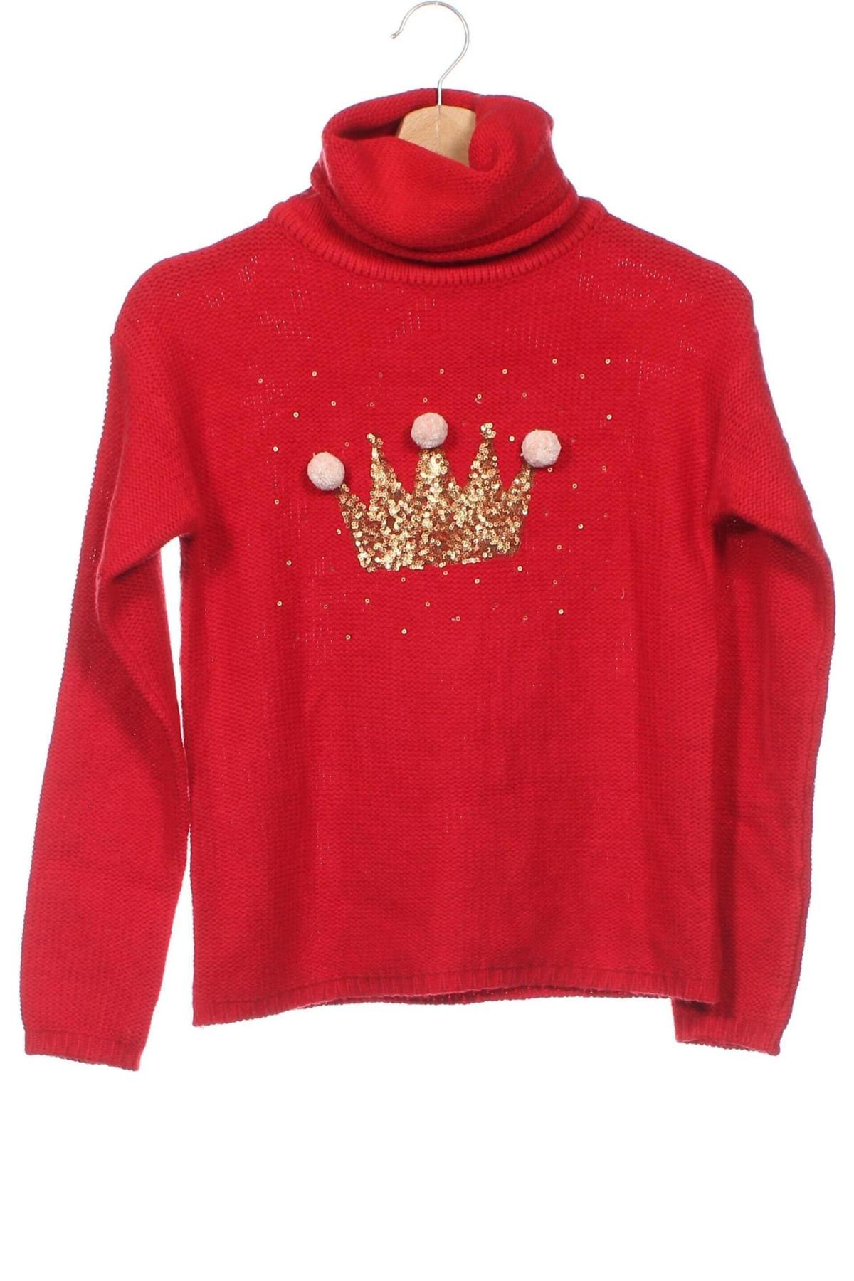 Kinderpullover Sfera, Größe 9-10y/ 140-146 cm, Farbe Rot, Preis € 13,80