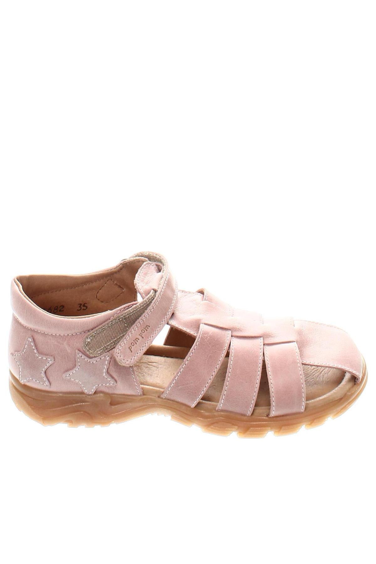 Dětské sandály Pom Pom, Velikost 35, Barva Růžová, Cena  406,00 Kč