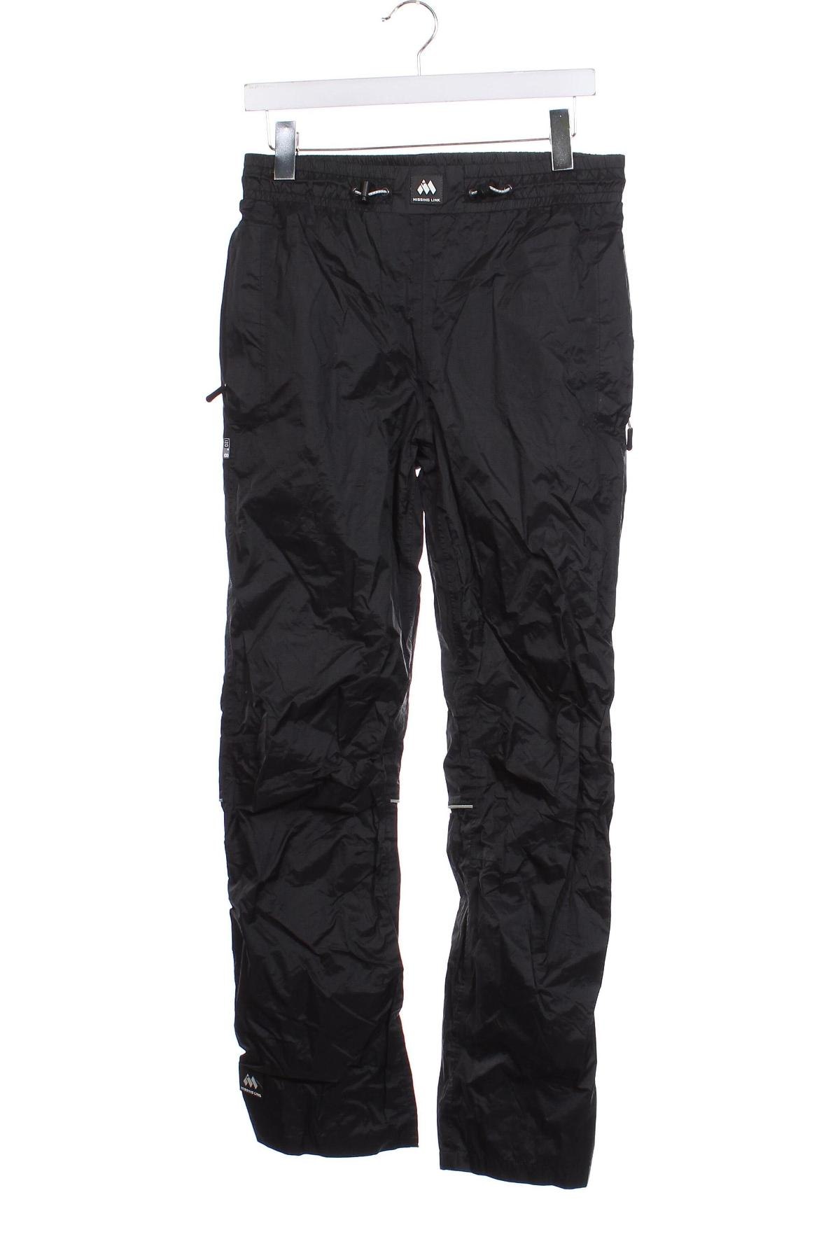 Детски спортен панталон Missing Link, Размер 12-13y/ 158-164 см, Цвят Черен, Цена 18,00 лв.