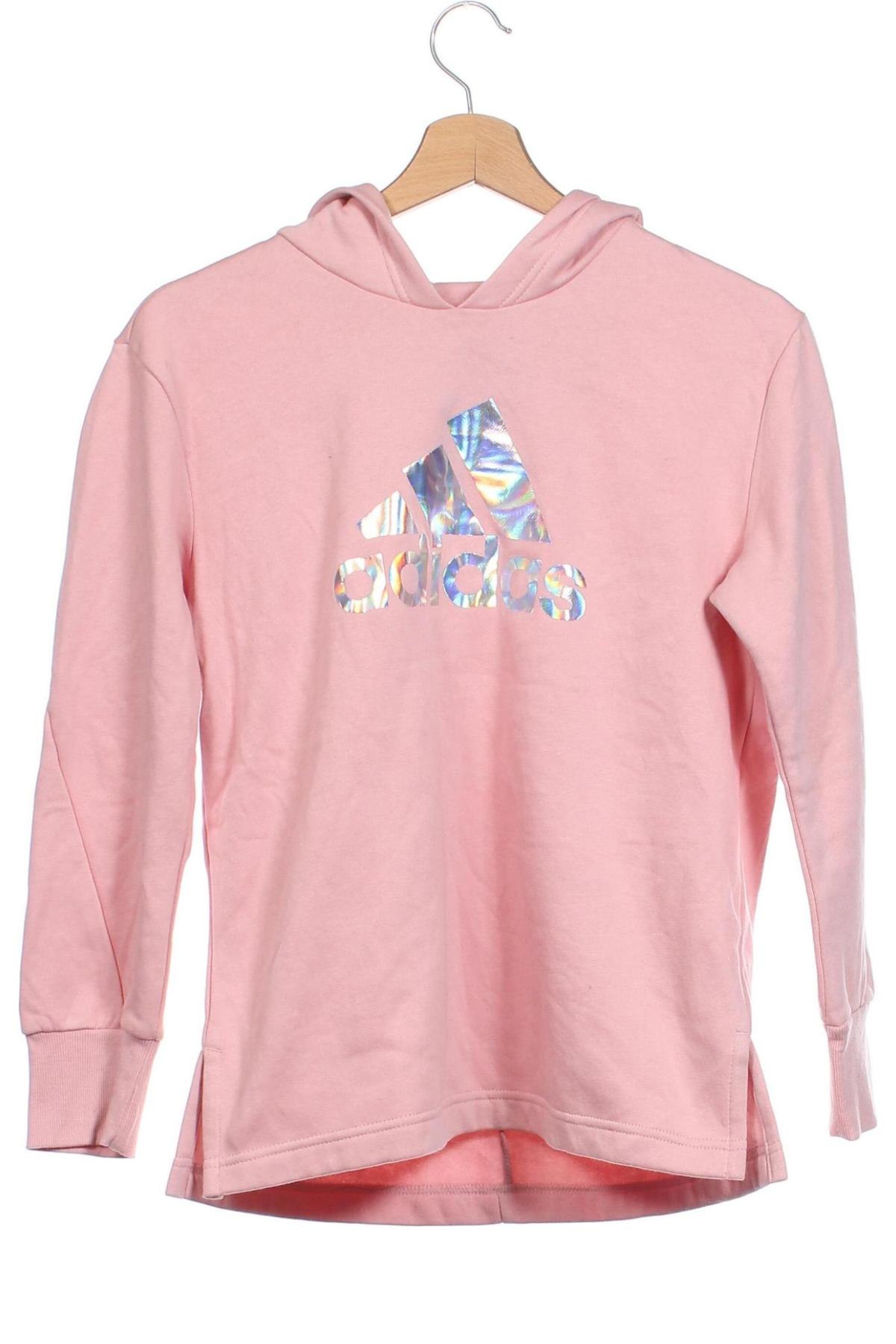 Gyerek sweatshirt Adidas, Méret 11-12y / 152-158 cm, Szín Rózsaszín, Ár 11 416 Ft
