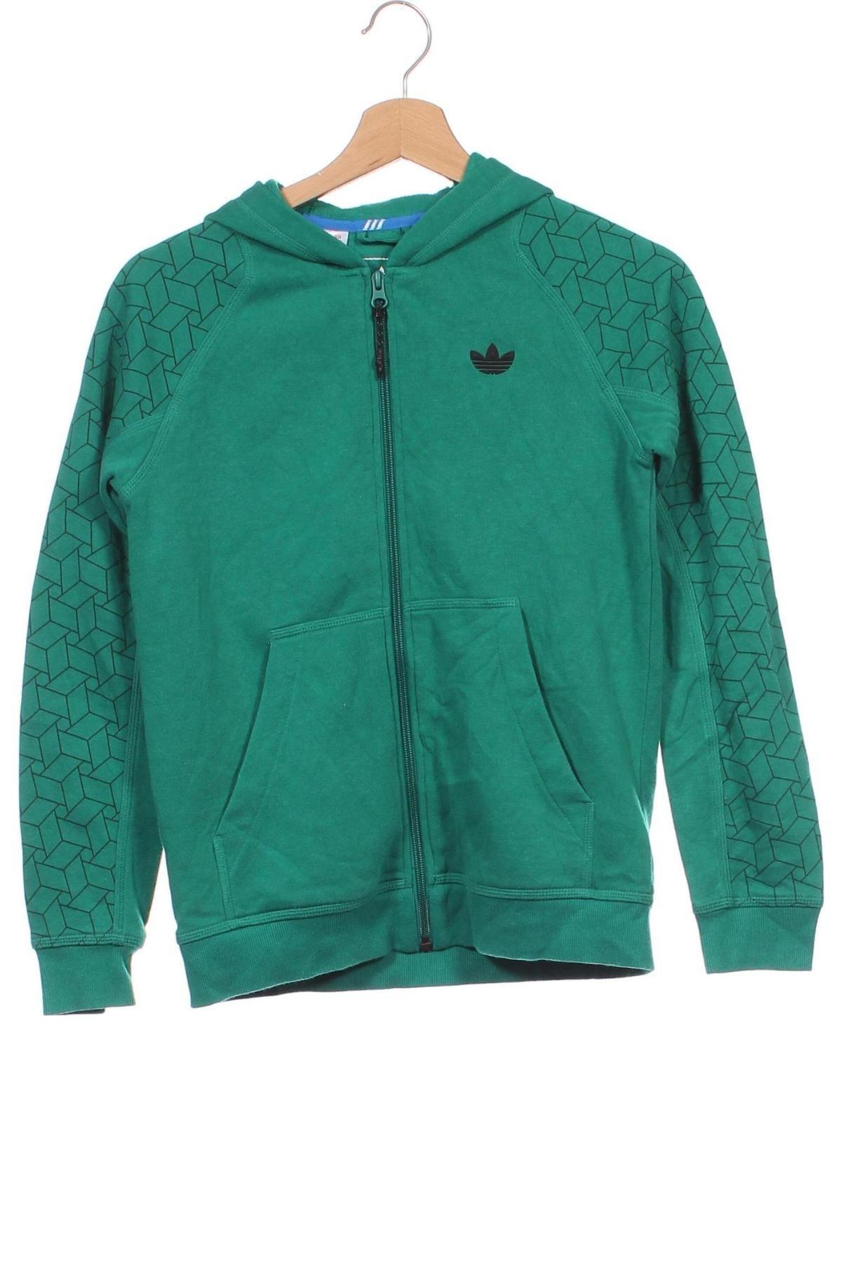 Παιδικό φούτερ Adidas Originals, Μέγεθος 11-12y/ 152-158 εκ., Χρώμα Πράσινο, Τιμή 27,84 €