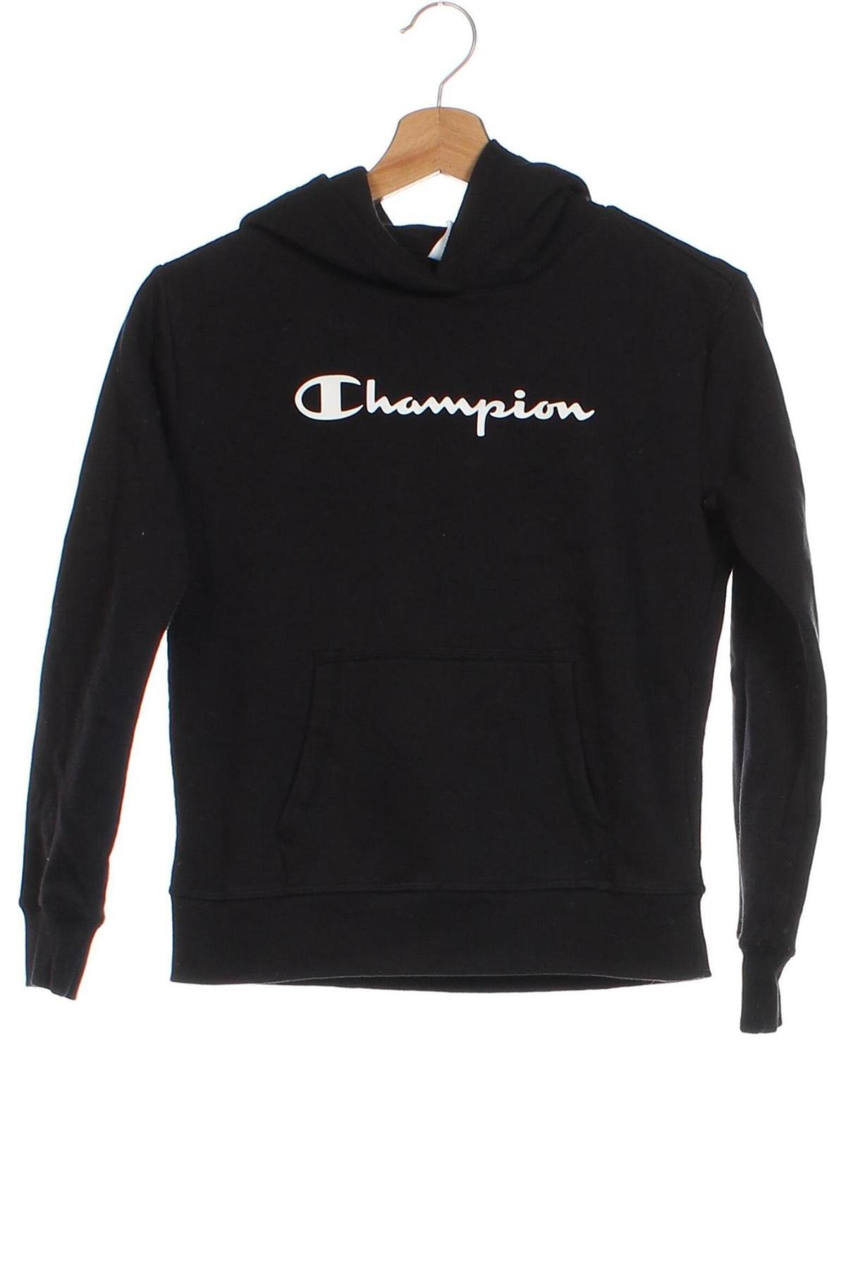 Παιδικό φούτερ Champion, Μέγεθος 10-11y/ 146-152 εκ., Χρώμα Μαύρο, Τιμή 18,56 €