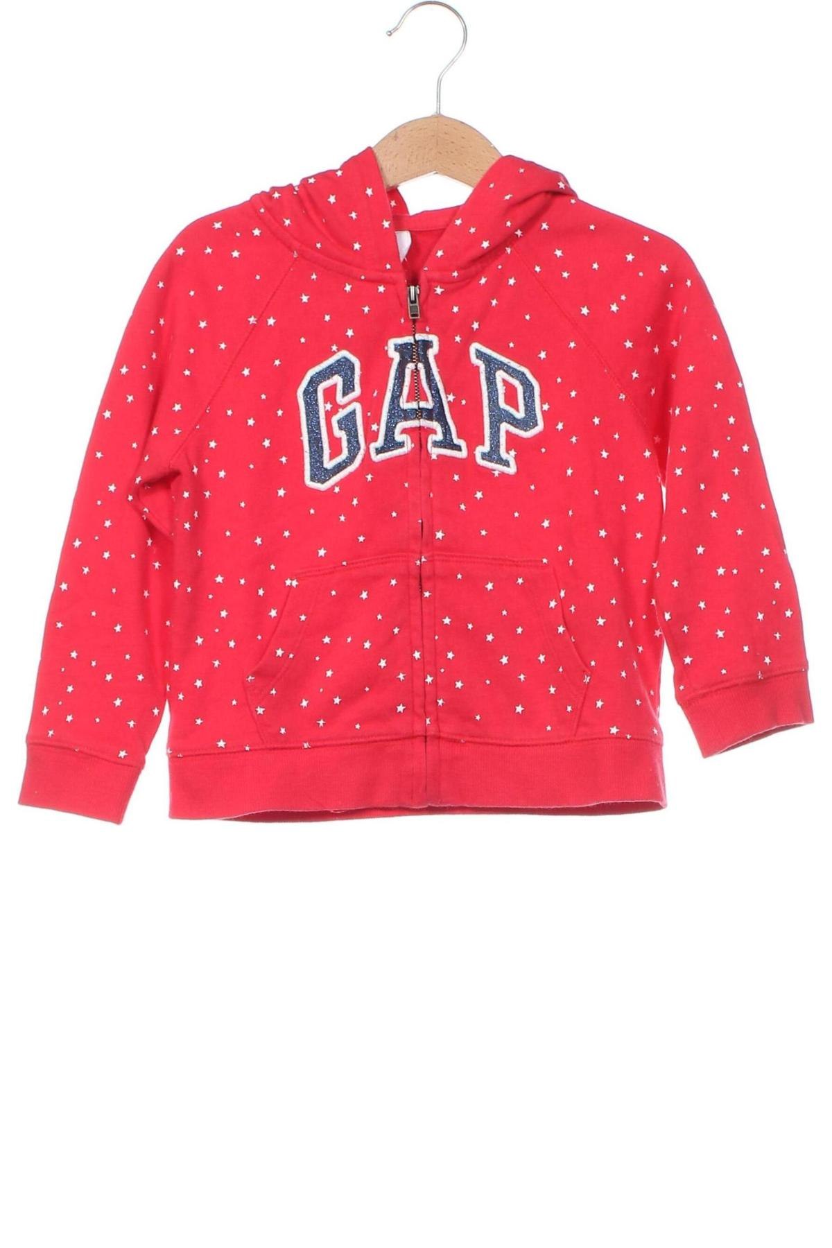 Gyerek sweatshirt Gap, Méret 2-3y / 98-104 cm, Szín Piros, Ár 5 835 Ft