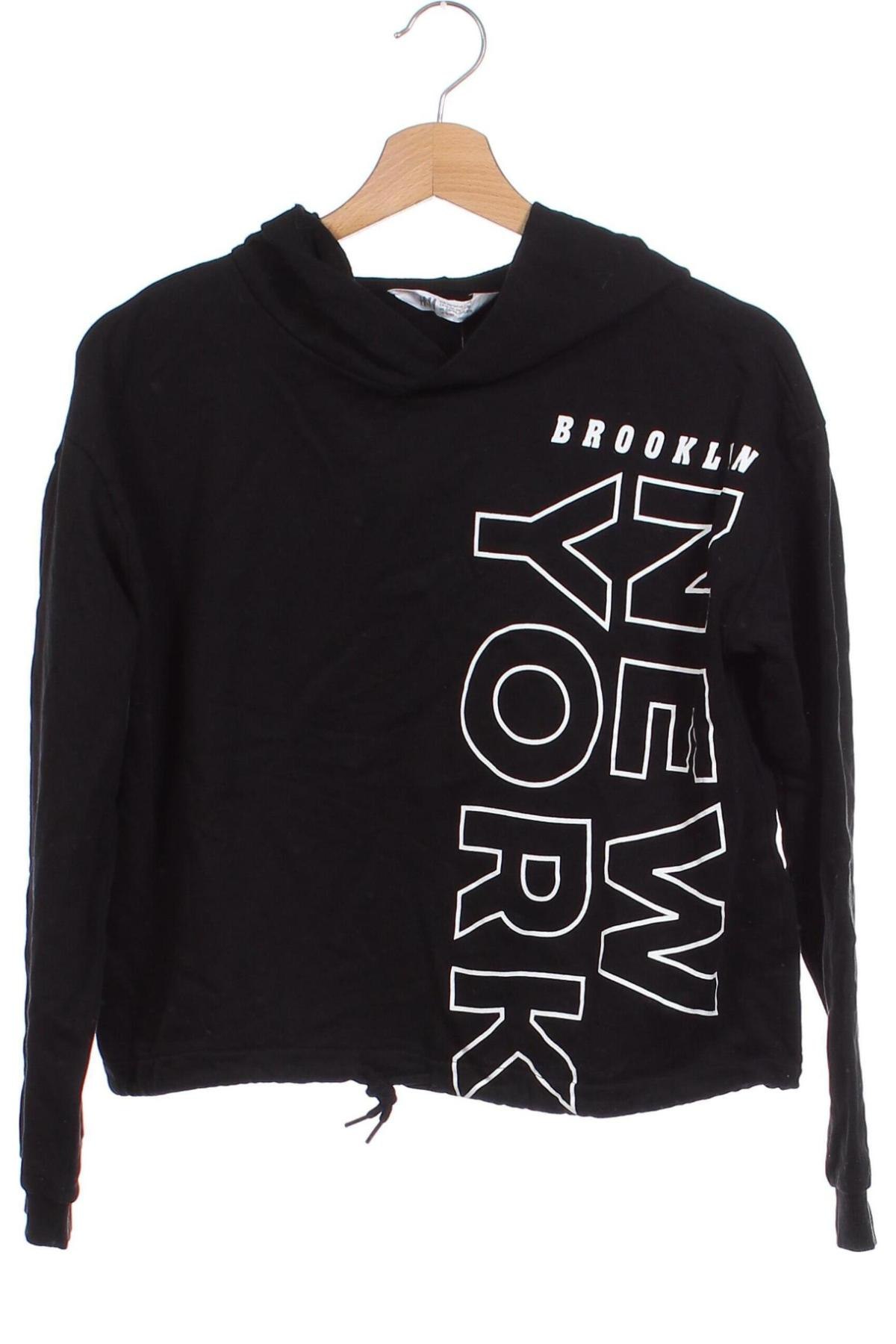 Kinder Sweatshirts H&M, Größe 12-13y/ 158-164 cm, Farbe Schwarz, Preis 8,42 €