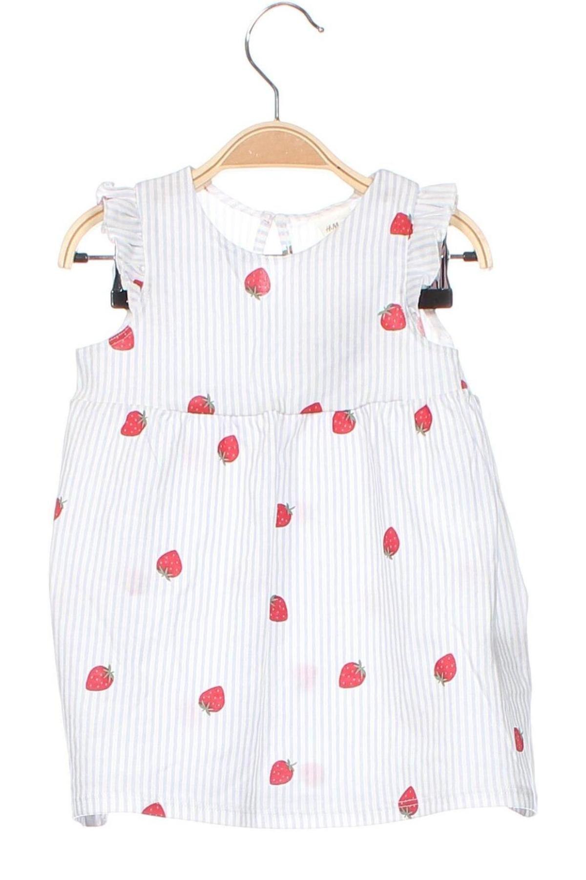 Detské šaty s trákmi  H&M, Veľkosť 6-9m/ 68-74 cm, Farba Viacfarebná, Cena  10,45 €