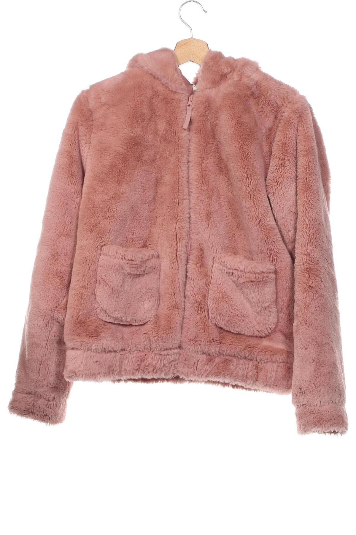 Palton pentru copii H&M, Mărime 15-18y/ 170-176 cm, Culoare Roz, Preț 60,00 Lei
