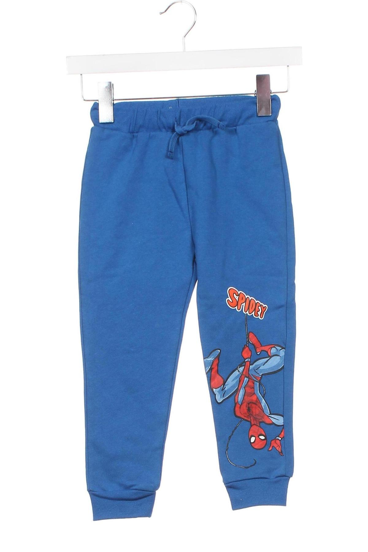 Pantaloni de trening, pentru copii Marvel, Mărime 2-3y/ 98-104 cm, Culoare Albastru, Preț 18,00 Lei