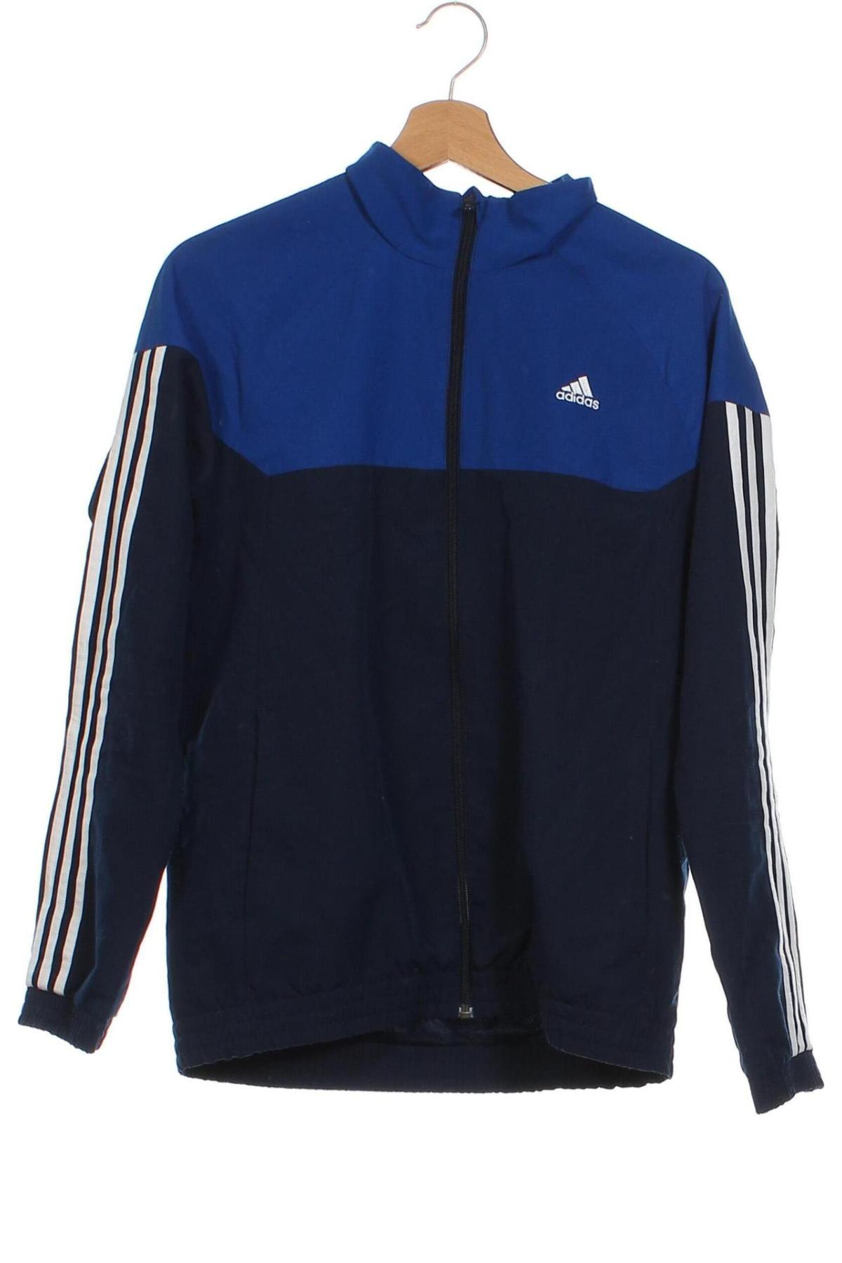 Dětská horní část sportovní soupravy Adidas, Velikost 13-14y/ 164-168 cm, Barva Modrá, Cena  307,00 Kč