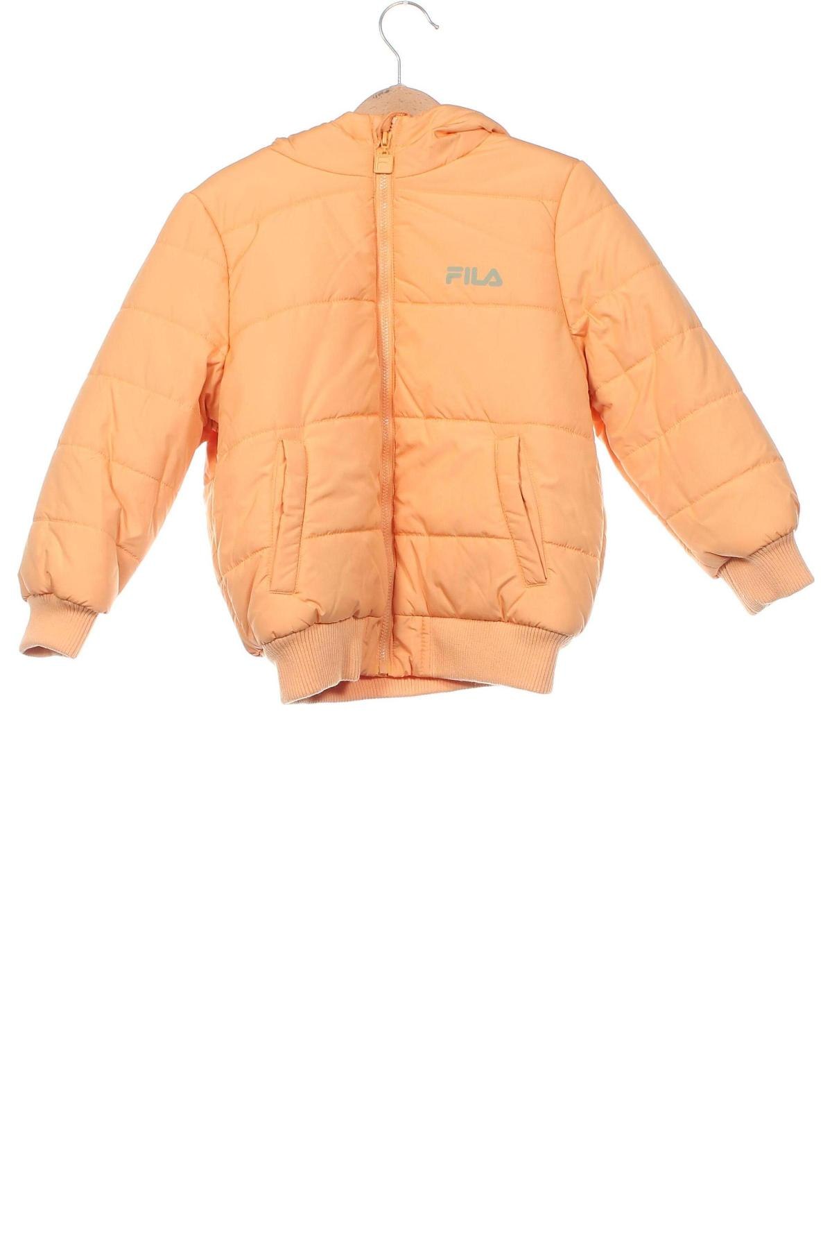 Παιδικό μπουφάν FILA, Μέγεθος 4-5y/ 110-116 εκ., Χρώμα Πορτοκαλί, Τιμή 71,65 €
