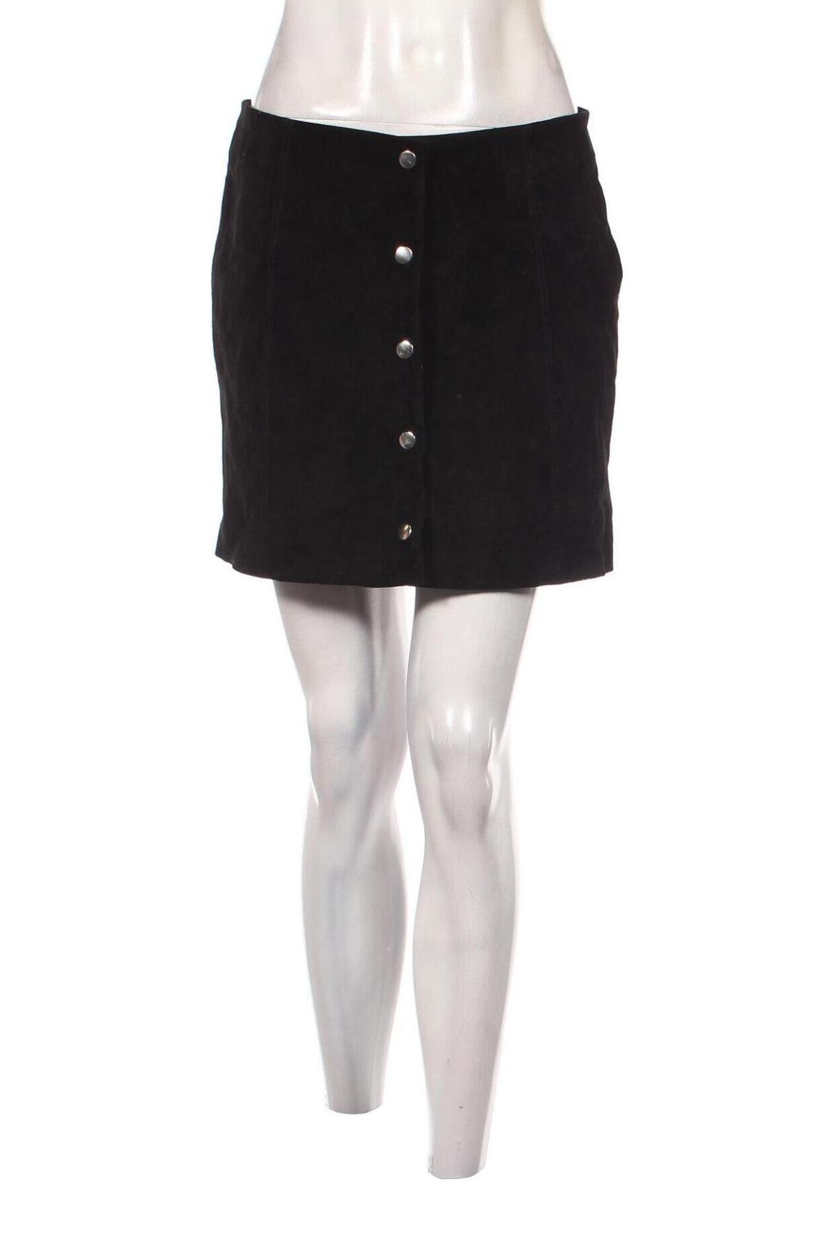 Kožená sukně  Urban Outfitters, Velikost L, Barva Černá, Cena  542,00 Kč