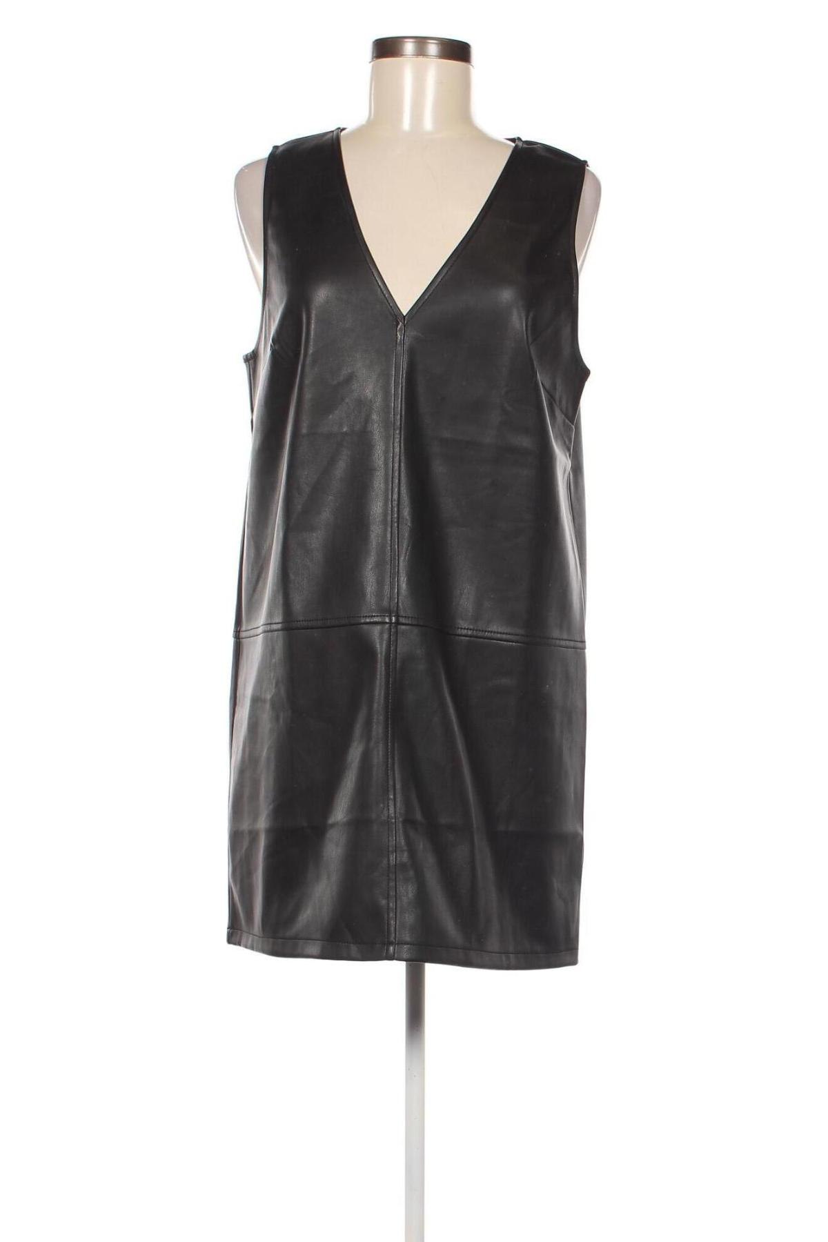 Δερμάτινο φόρεμα Edited, Μέγεθος M, Χρώμα Μαύρο, Τιμή 33,40 €