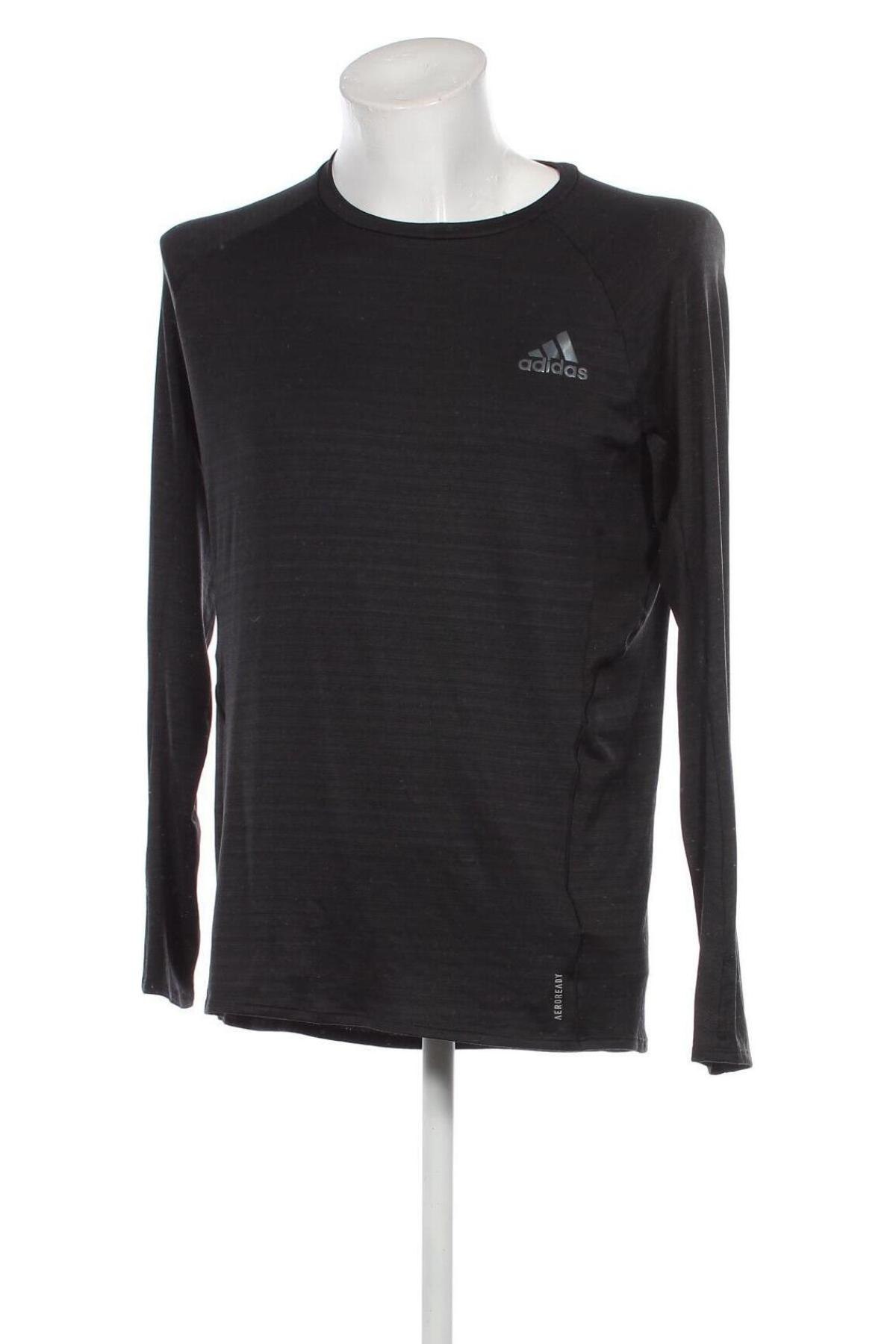 Herren Shirt Adidas, Größe L, Farbe Schwarz, Preis 21,29 €