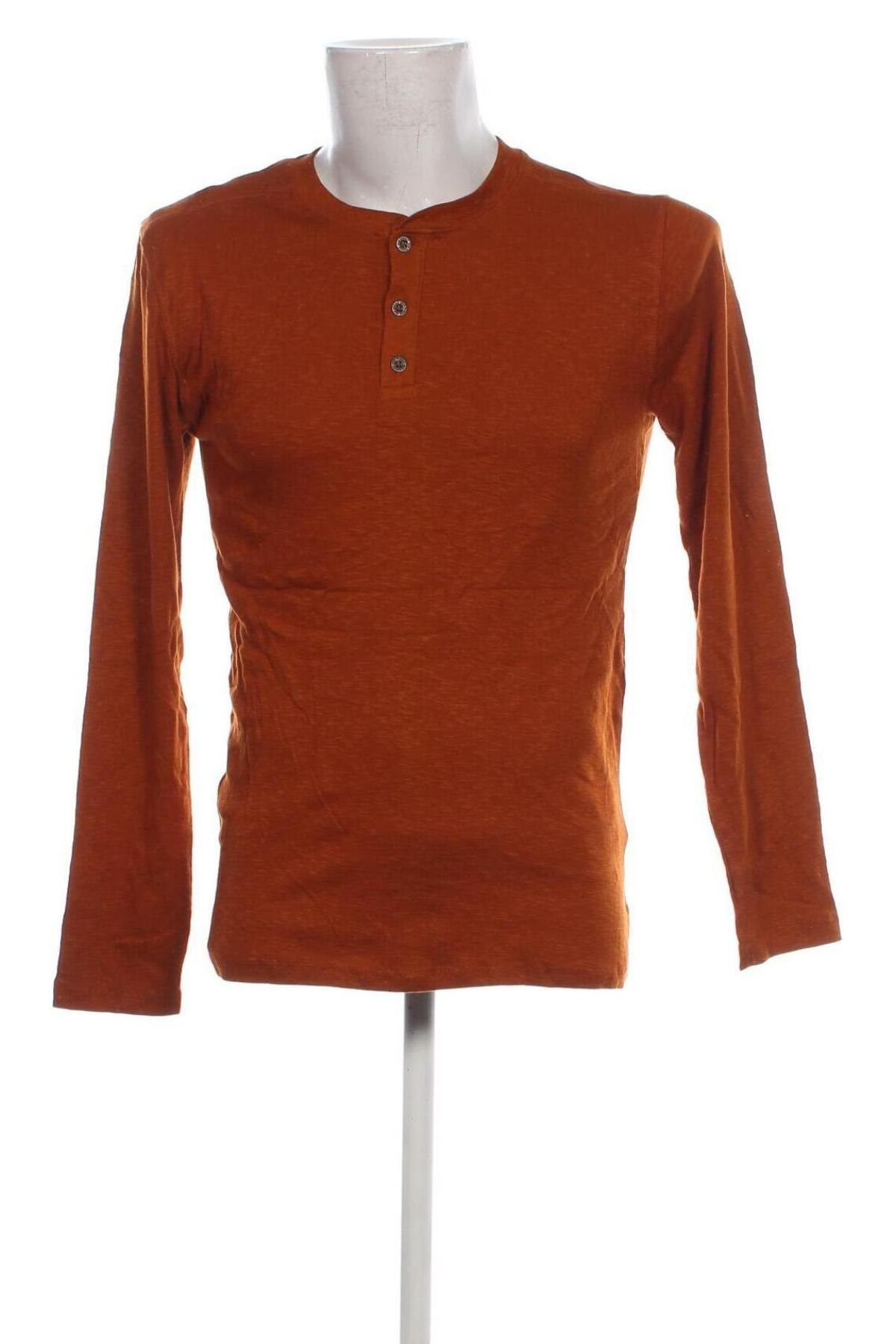 Herren Shirt Jean Pascale, Größe L, Farbe Orange, Preis 13,22 €