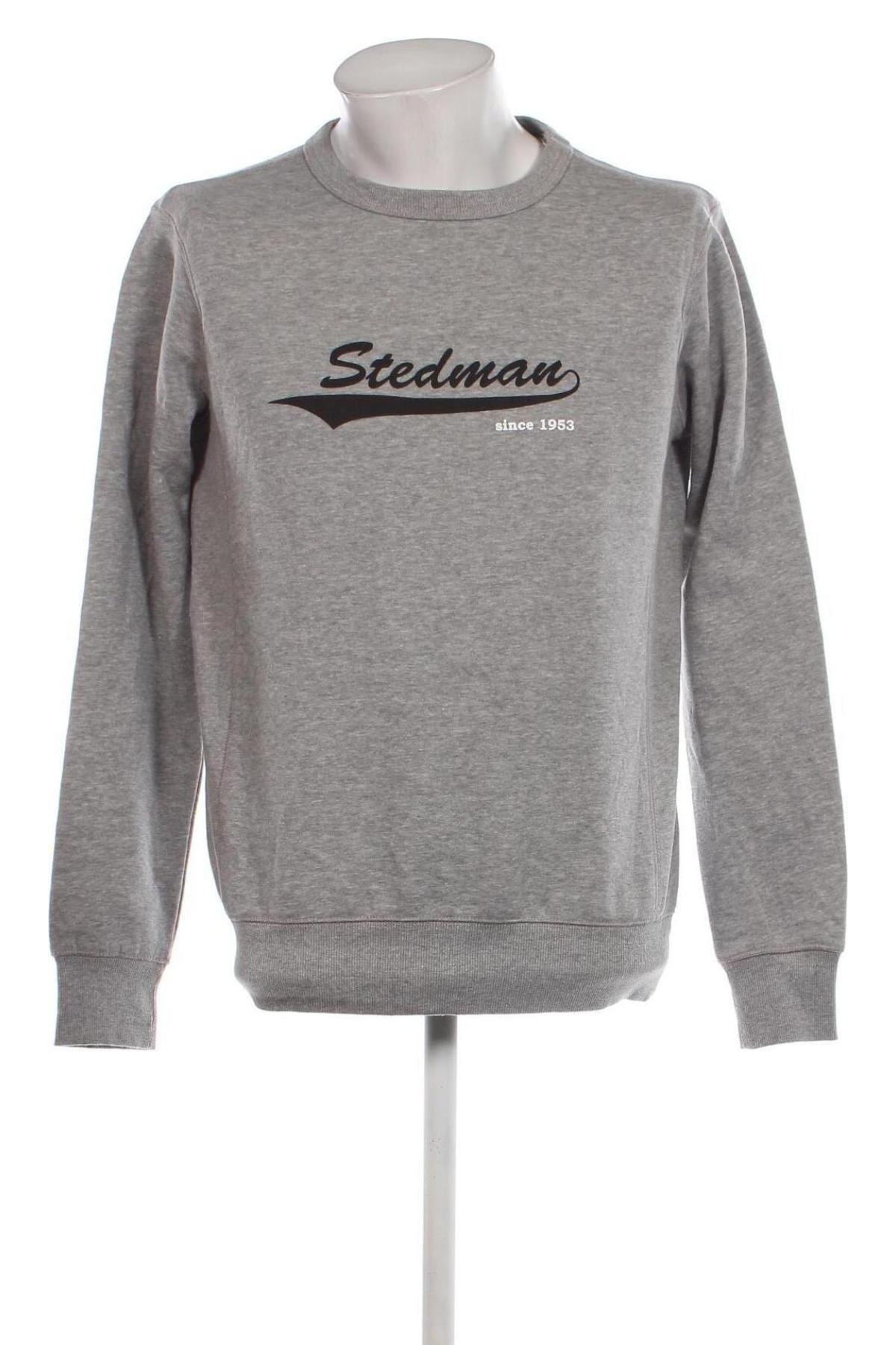 Мъжка блуза Stedman, Размер M, Цвят Сив, Цена 12,40 лв.