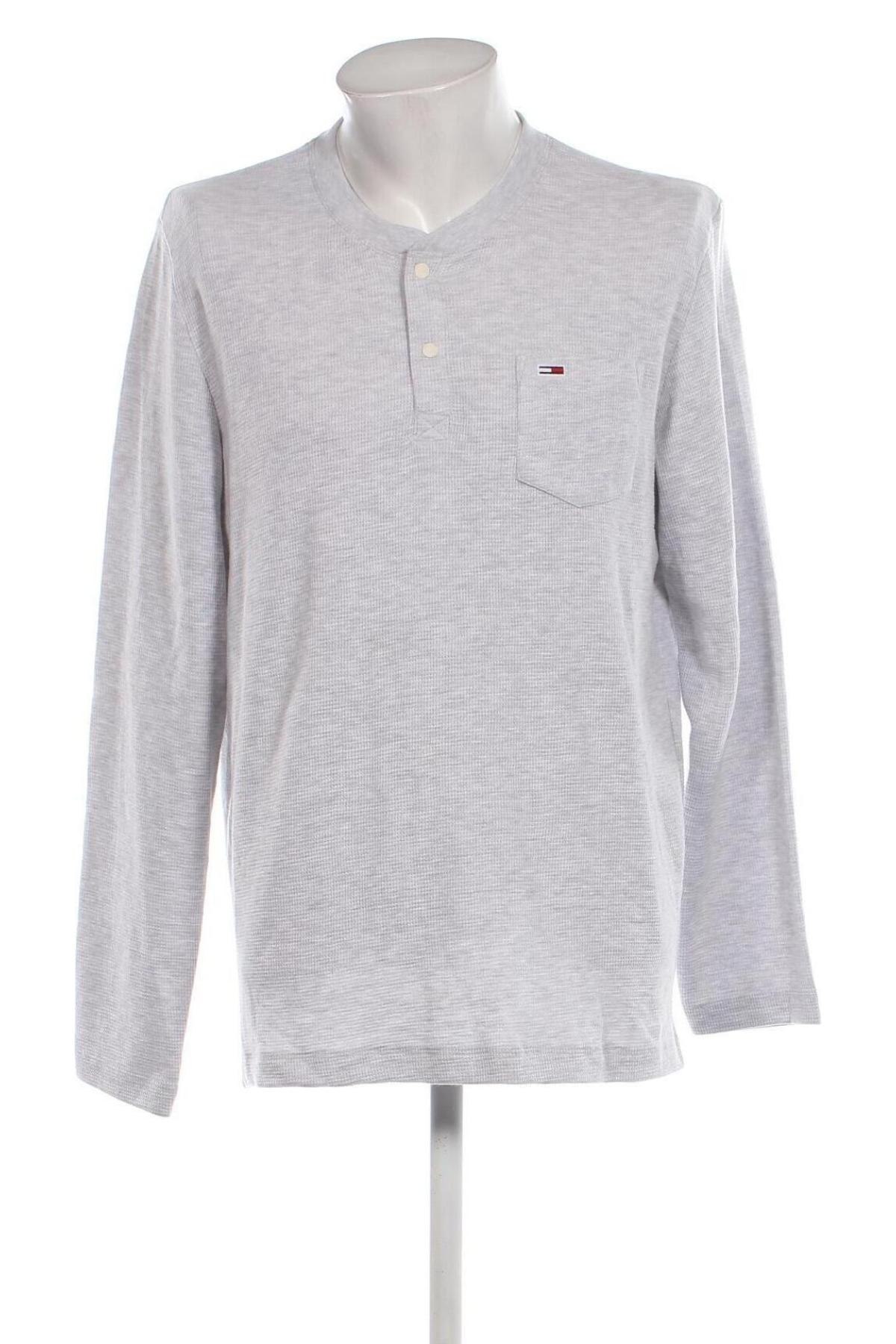 Herren Shirt Tommy Jeans, Größe XL, Farbe Grau, Preis 23,49 €