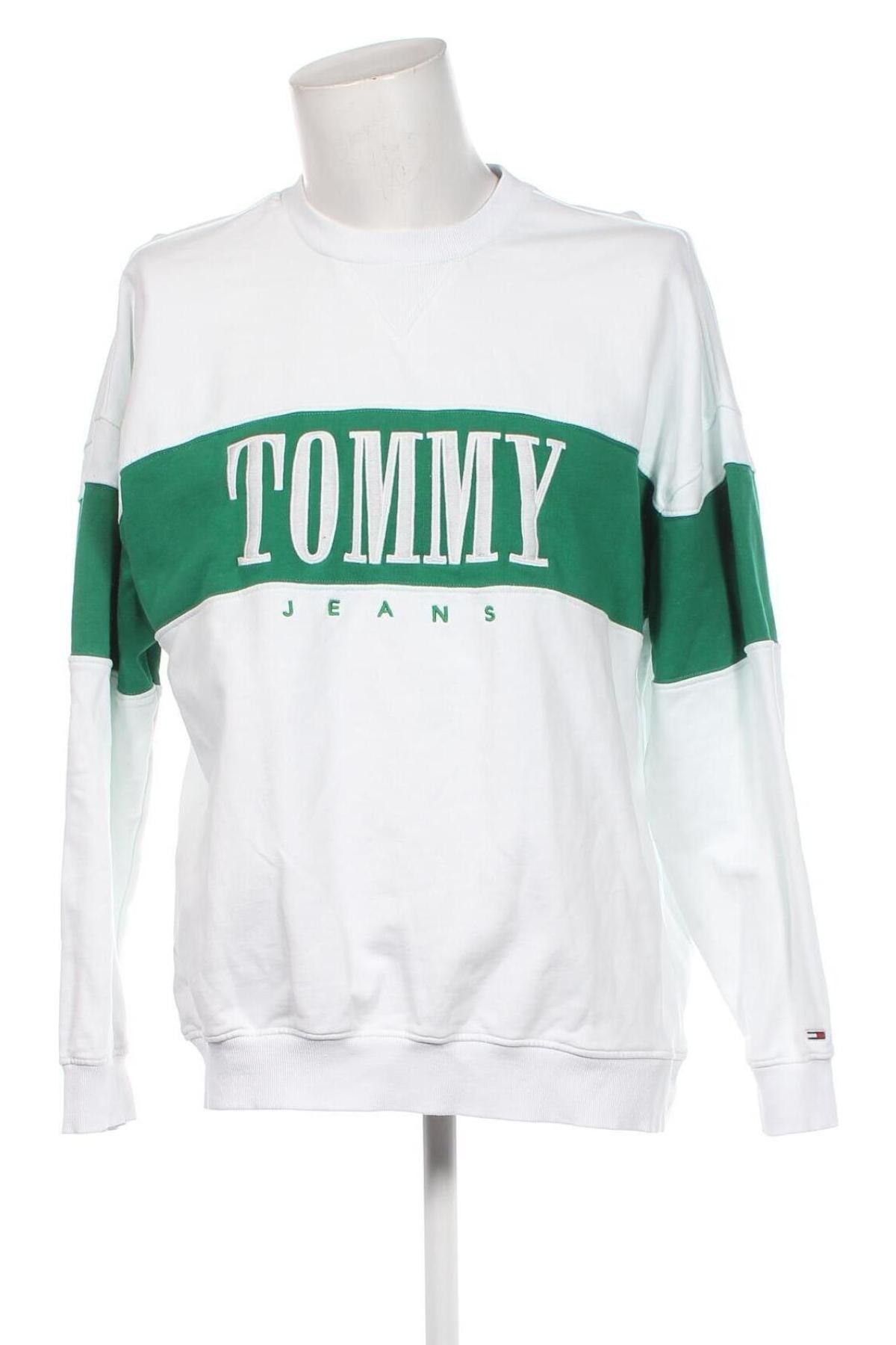 Pánske tričko  Tommy Jeans, Veľkosť M, Farba Biela, Cena  53,87 €