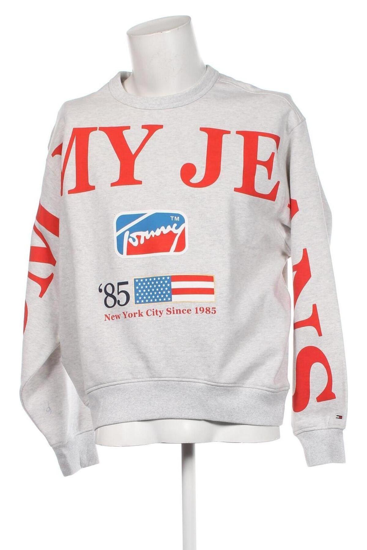 Мъжка блуза Tommy Jeans, Размер M, Цвят Сив, Цена 115,00 лв.