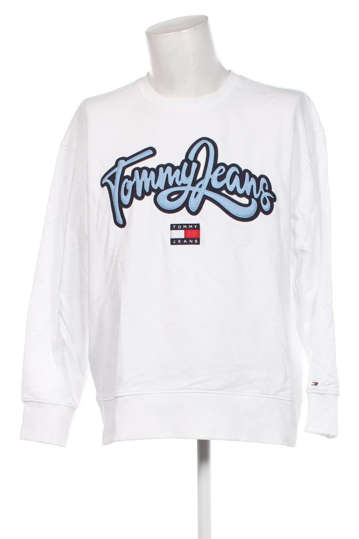 Pánske tričko  Tommy Jeans, Veľkosť L, Farba Biela, Cena  65,45 €