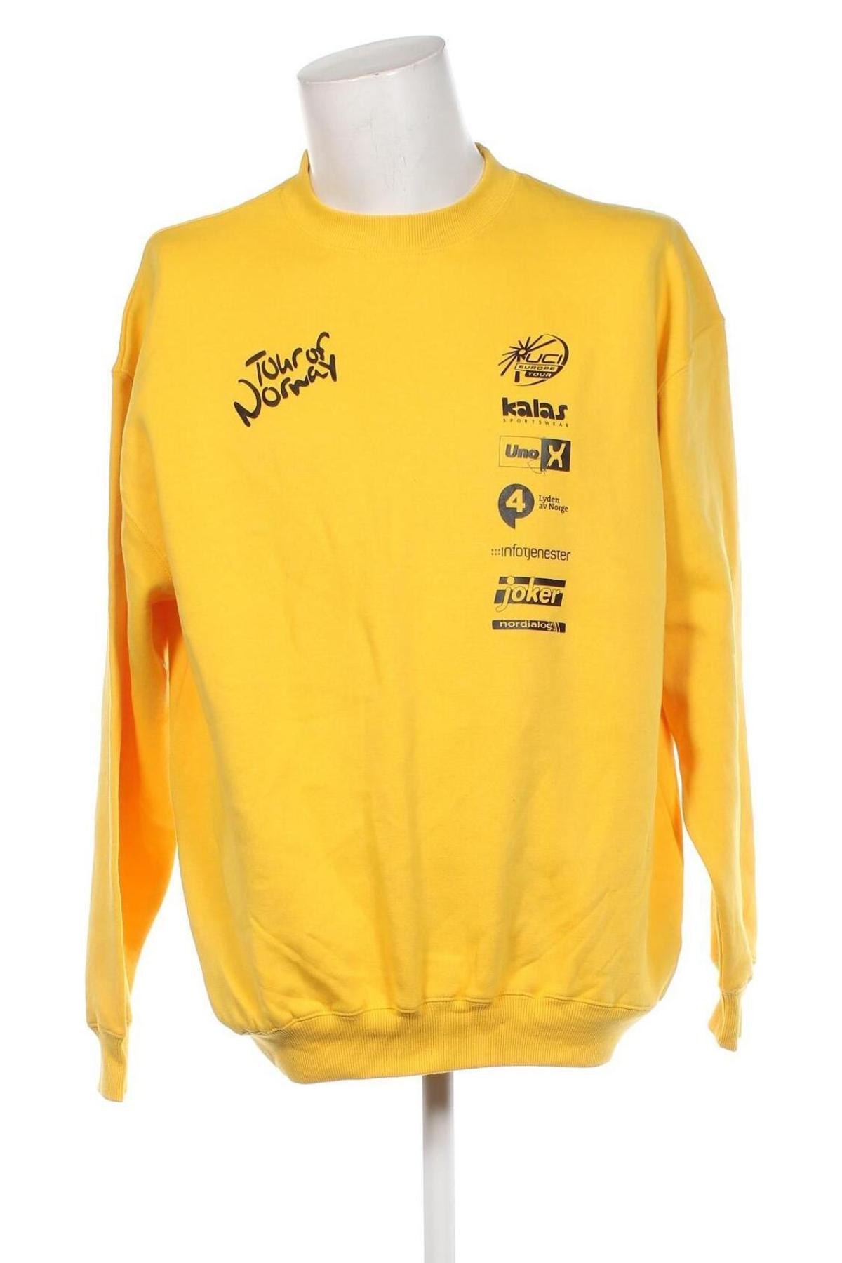 Ανδρική μπλούζα Tracker, Μέγεθος XL, Χρώμα Κίτρινο, Τιμή 6,12 €