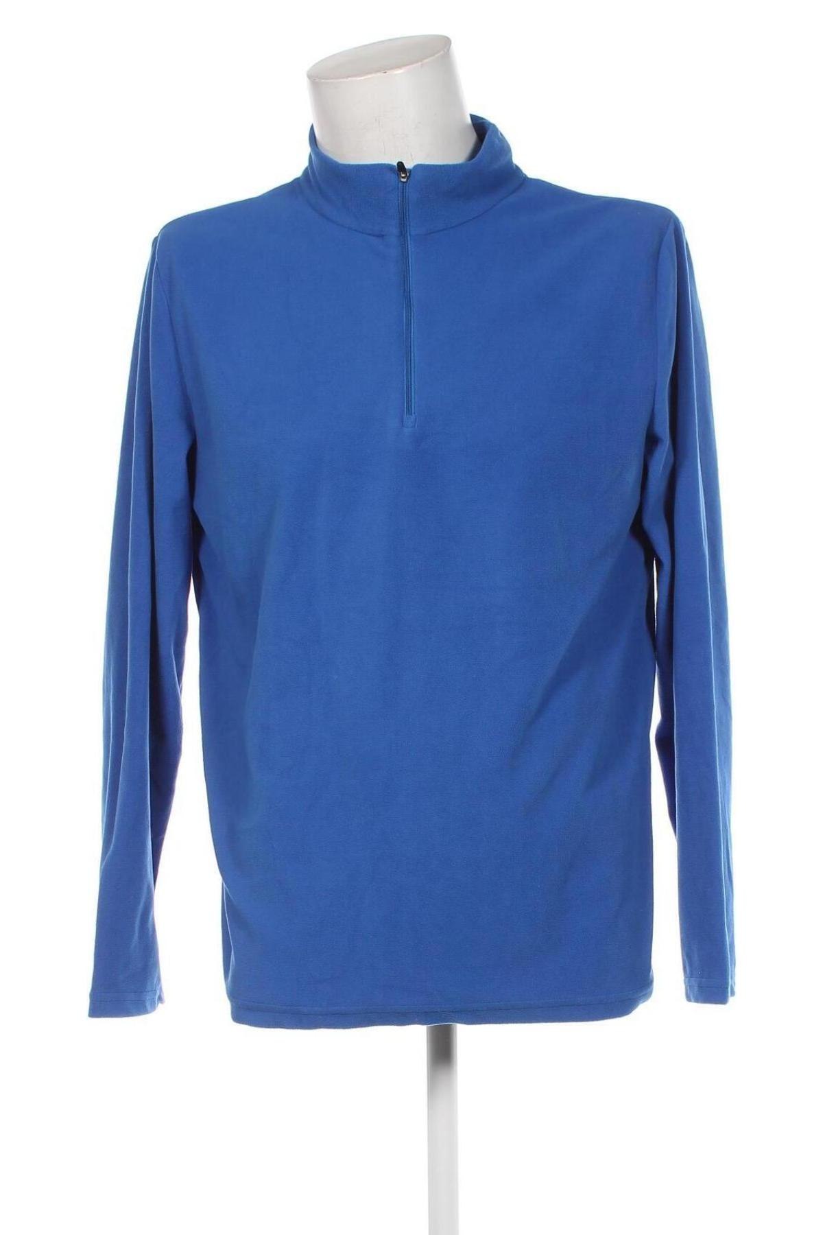 Ανδρική μπλούζα fleece Crane, Μέγεθος L, Χρώμα Μπλέ, Τιμή 7,12 €