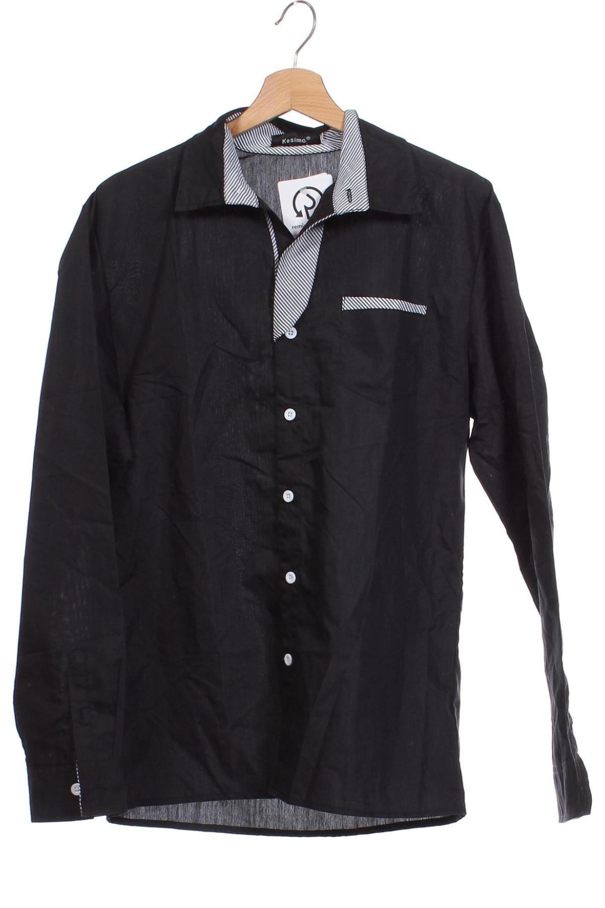 Мъжка риза, Размер 3XL, Цвят Черен, Цена 15,95 лв.