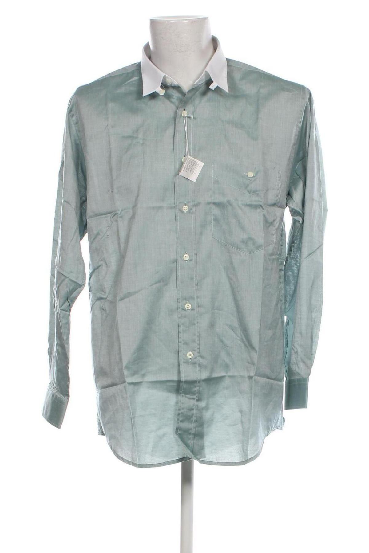 Herrenhemd, Größe L, Farbe Grün, Preis 17,61 €