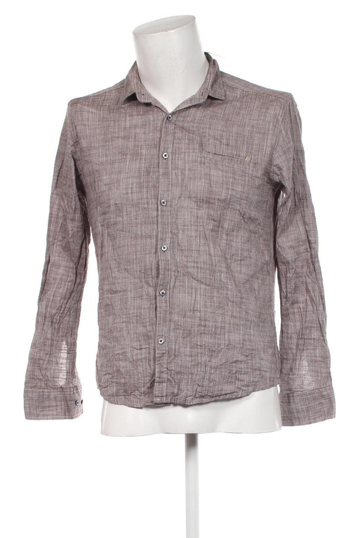 Ανδρικό πουκάμισο, Μέγεθος M, Χρώμα Καφέ, Τιμή 17,94 €
