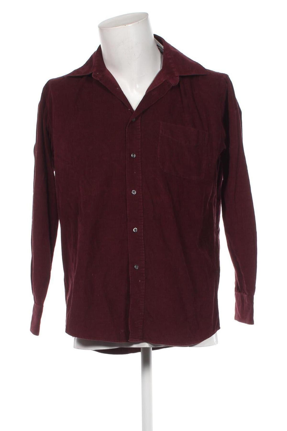 Мъжка риза, Размер M, Цвят Червен, Цена 14,50 лв.