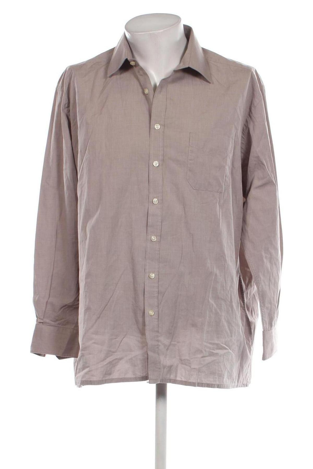 Ανδρικό πουκάμισο Bexleys, Μέγεθος XXL, Χρώμα  Μπέζ, Τιμή 11,57 €