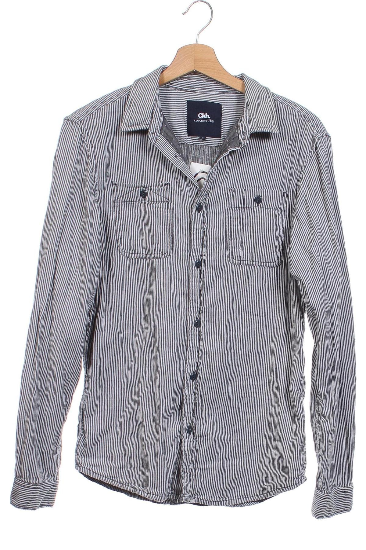 Ανδρικό πουκάμισο Clockhouse, Μέγεθος S, Χρώμα Πολύχρωμο, Τιμή 8,97 €