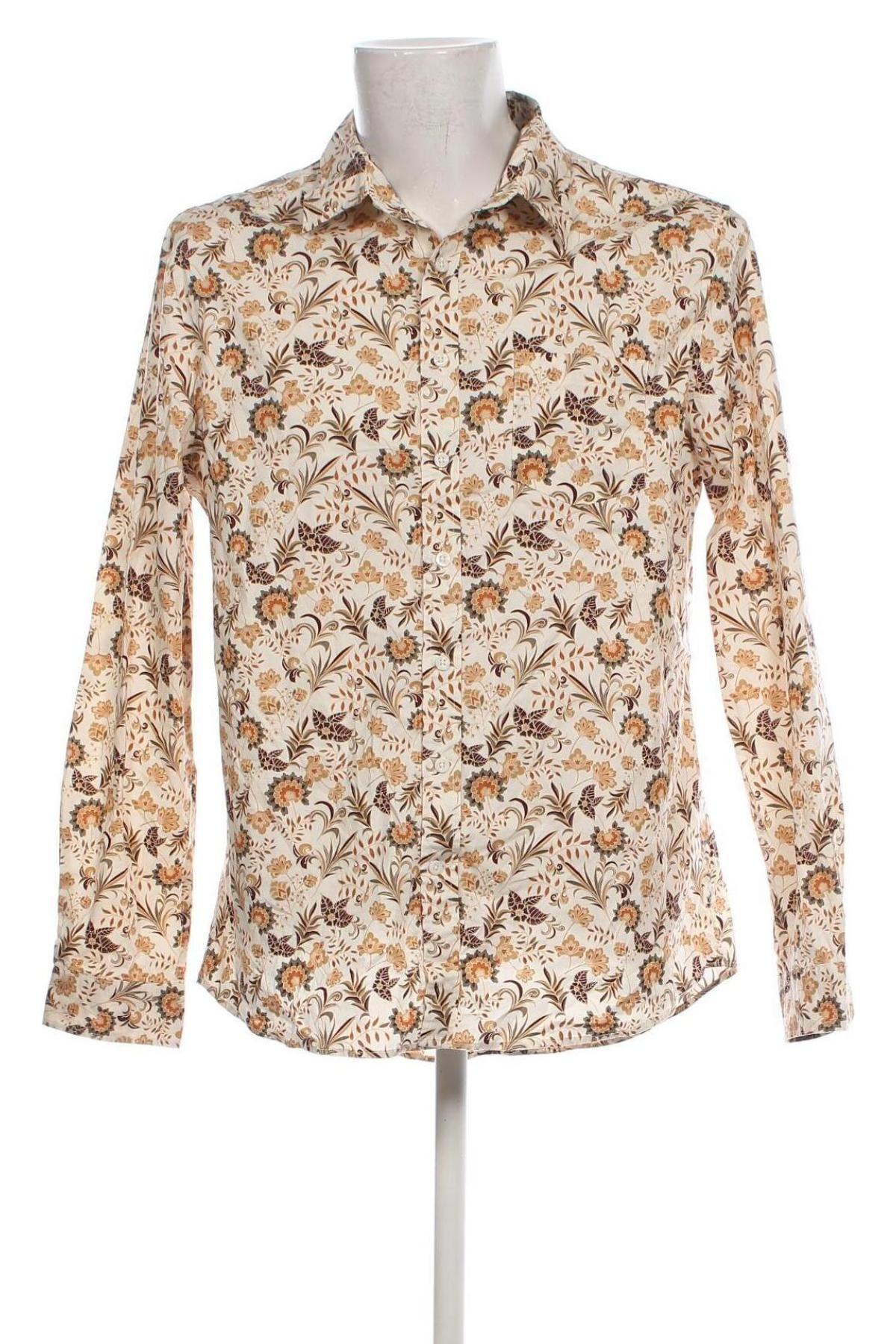 Ανδρικό πουκάμισο Dressmann, Μέγεθος XL, Χρώμα Πολύχρωμο, Τιμή 12,62 €