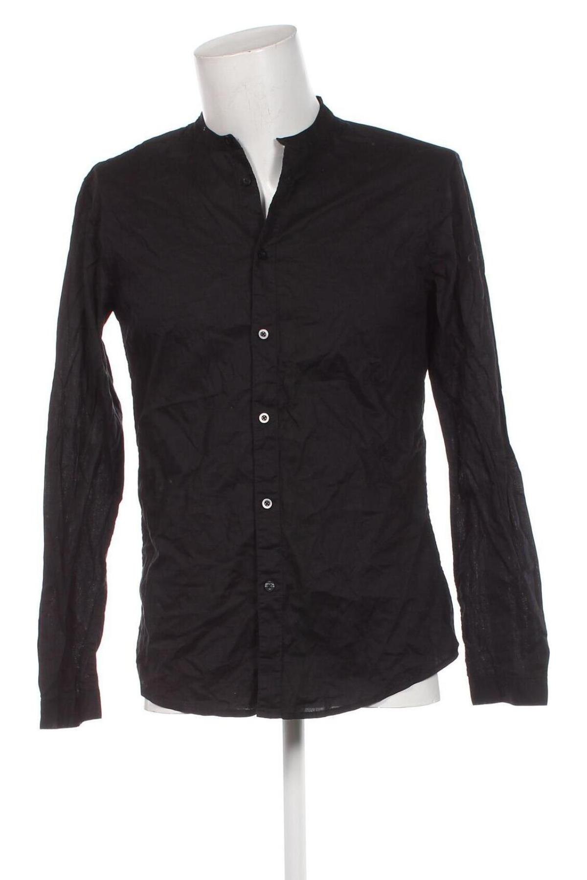 Ανδρικό πουκάμισο FSBN, Μέγεθος M, Χρώμα Μαύρο, Τιμή 8,97 €