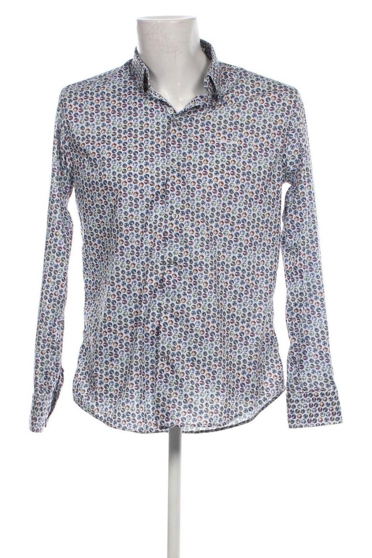 Ανδρικό πουκάμισο Ferlucci, Μέγεθος L, Χρώμα Πολύχρωμο, Τιμή 14,23 €