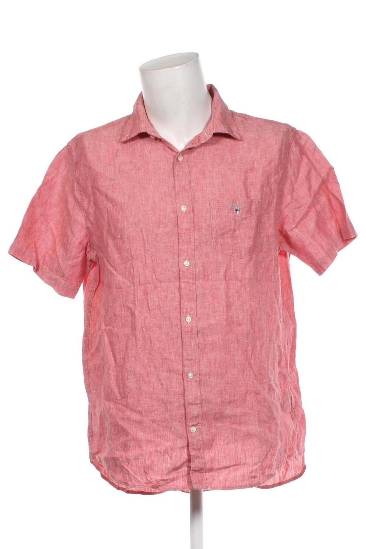 Мъжка риза Gant, Размер XL, Цвят Червен, Цена 68,00 лв.