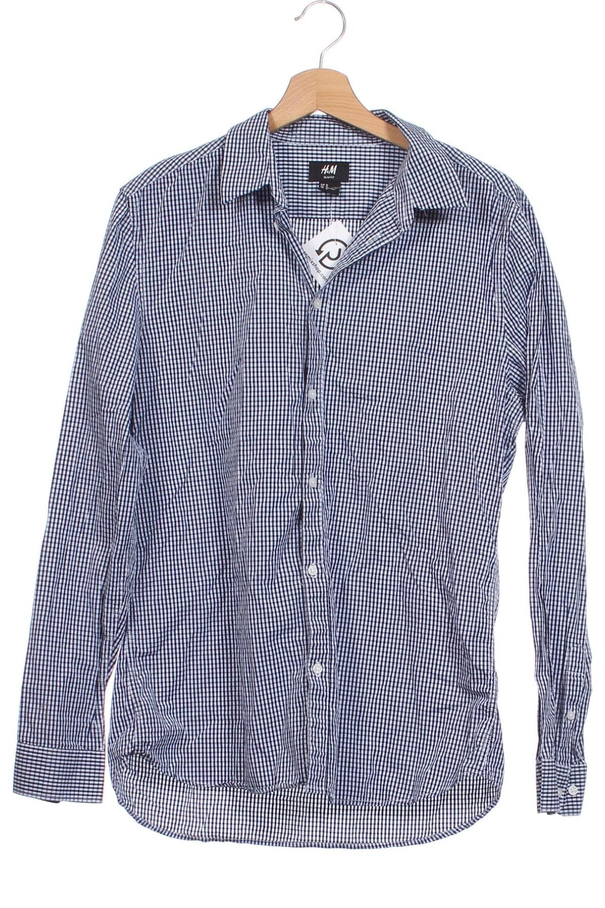 Herrenhemd H&M, Größe M, Farbe Mehrfarbig, Preis € 10,09