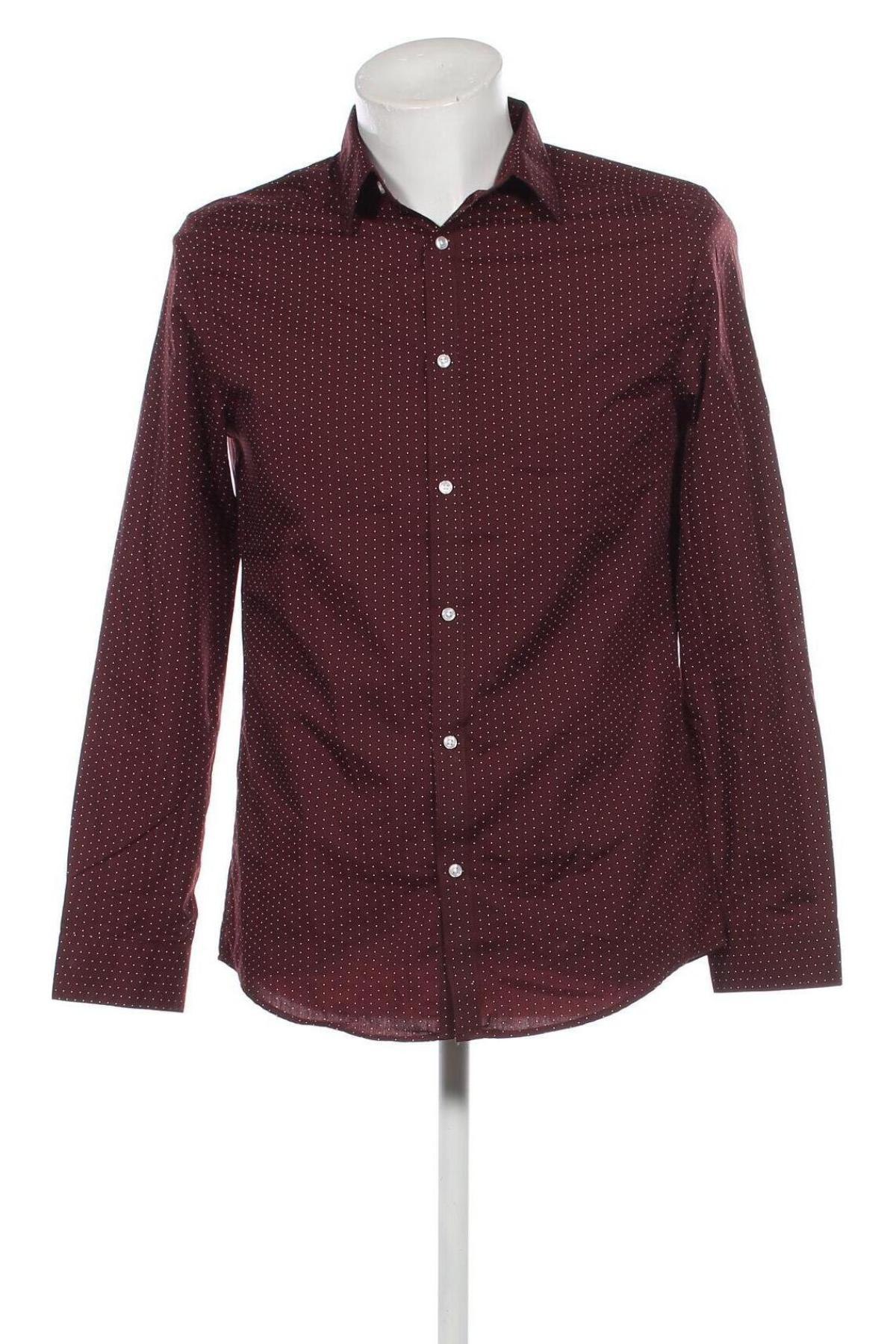 Pánska košeľa  H&M, Veľkosť M, Farba Červená, Cena  8,22 €